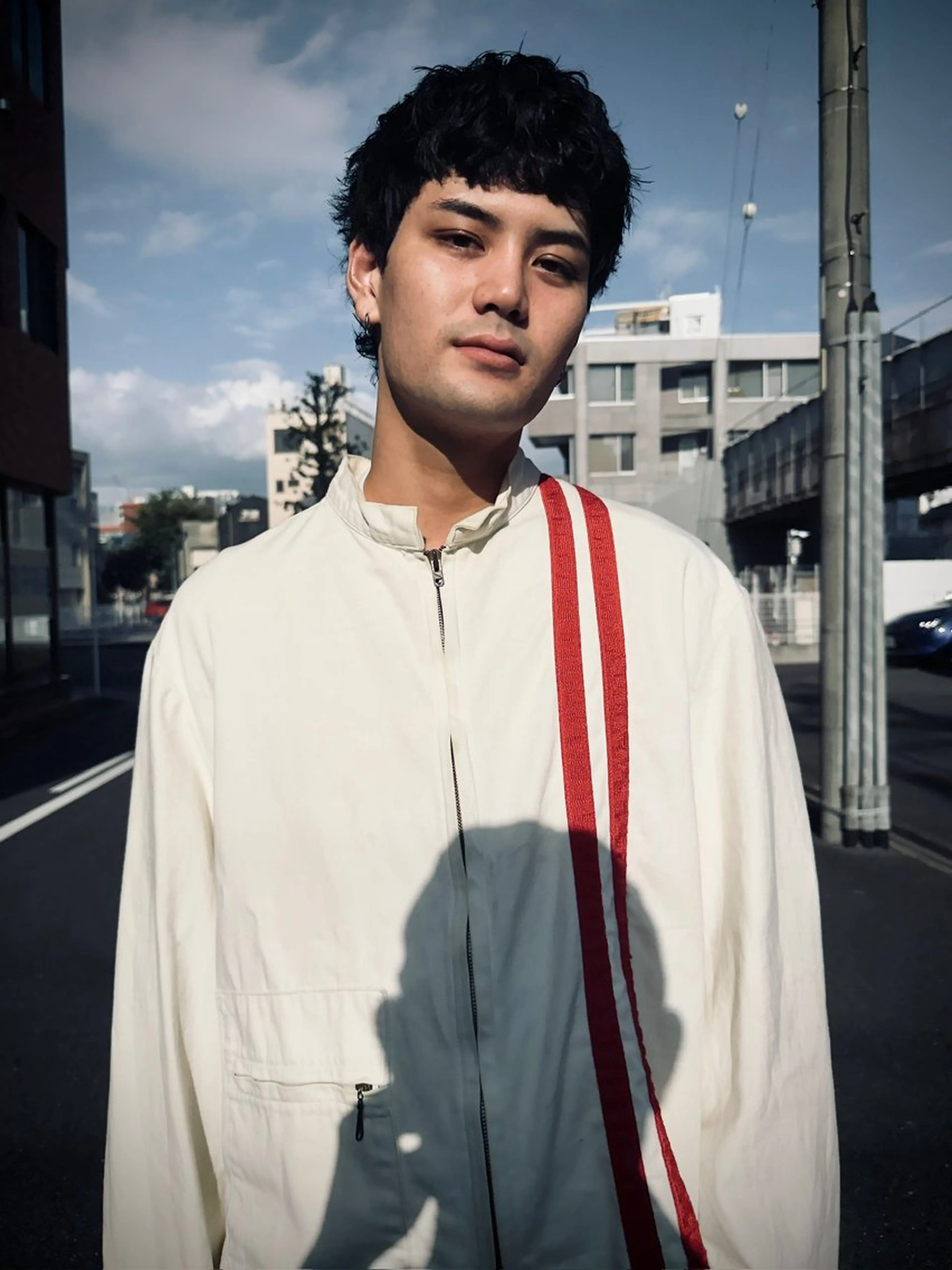 ショート パーマ メンズ カット パーマ sole所属・mitsuki 名古屋/栄のヘアスタイル