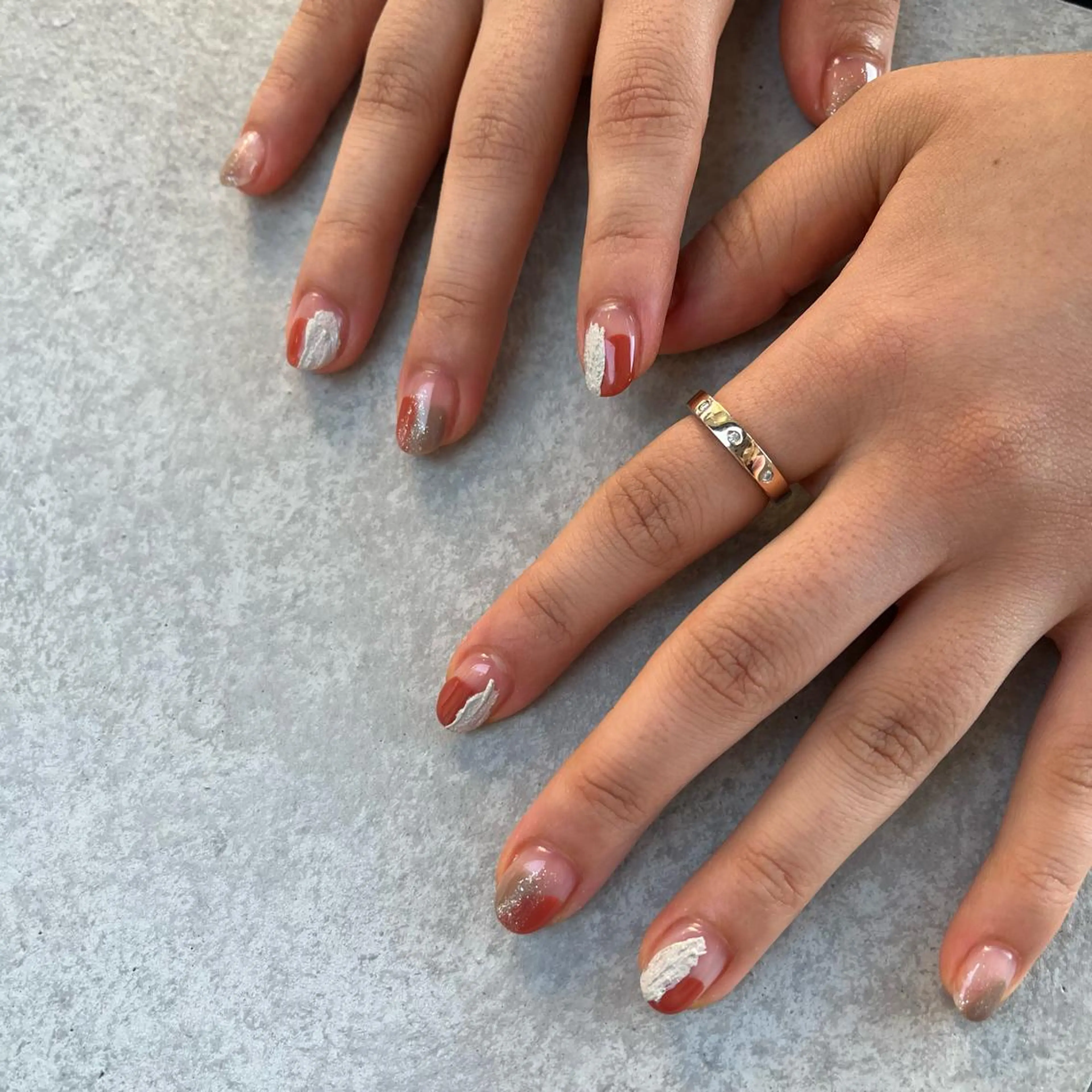 ネイル 🤎Two ERI🤎のネイルデザイン