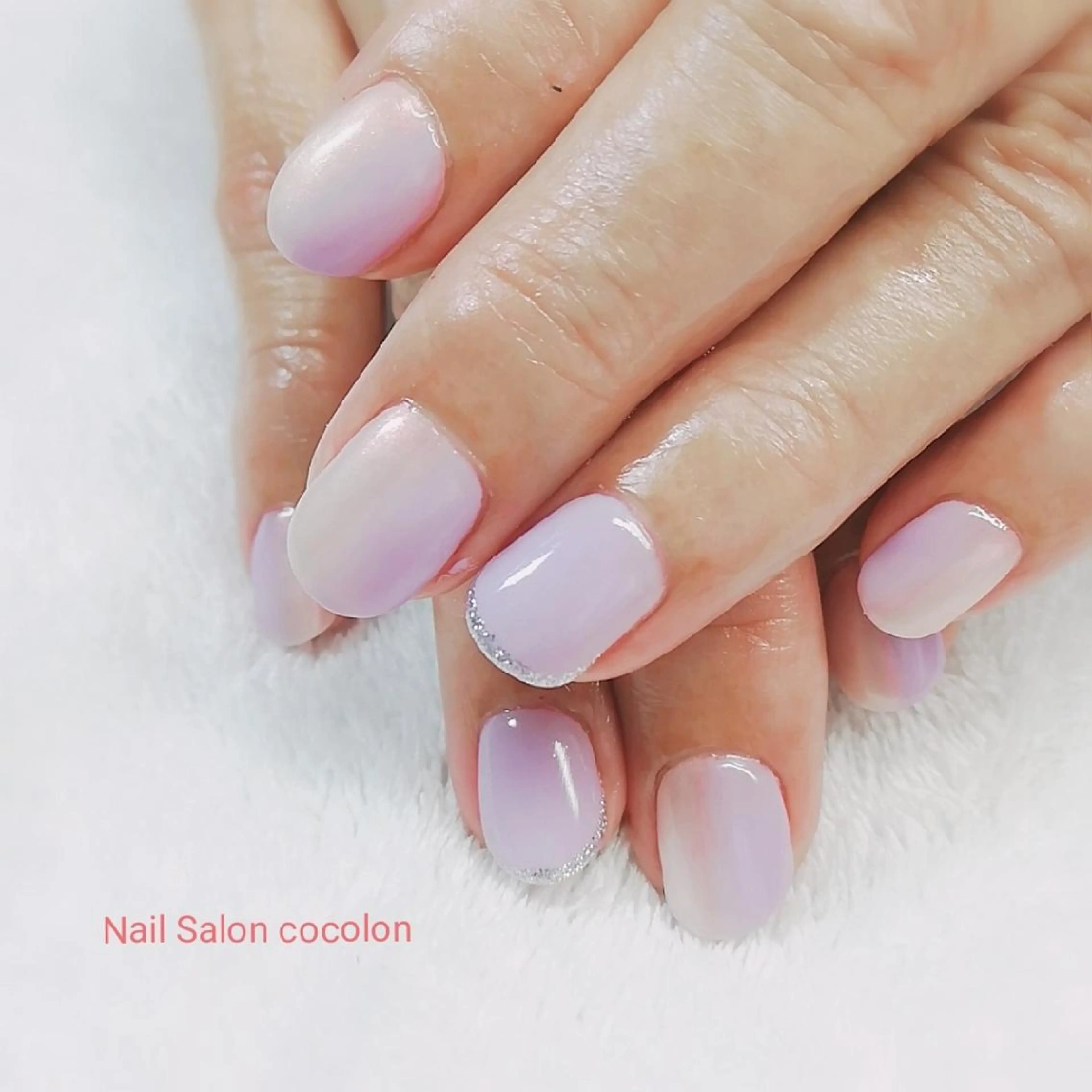 ネイル グラデーション 柴崎 美幸のネイルデザイン