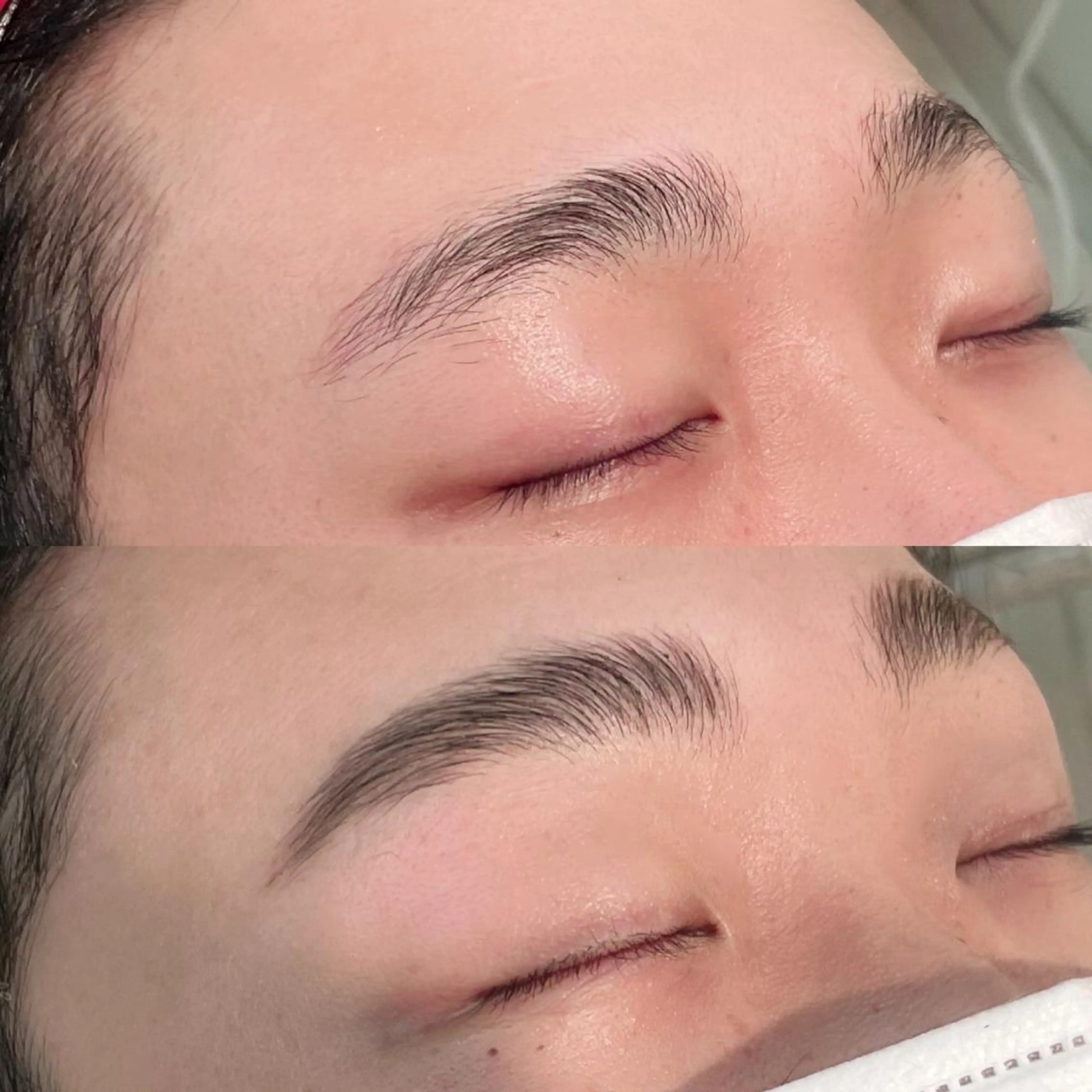 【今!men'sに】＼モテ眉／SNS話題沸騰！"ハリウッドブロウリフト"眉毛パーマ+眉毛ワックス+眉メイク付きの写真