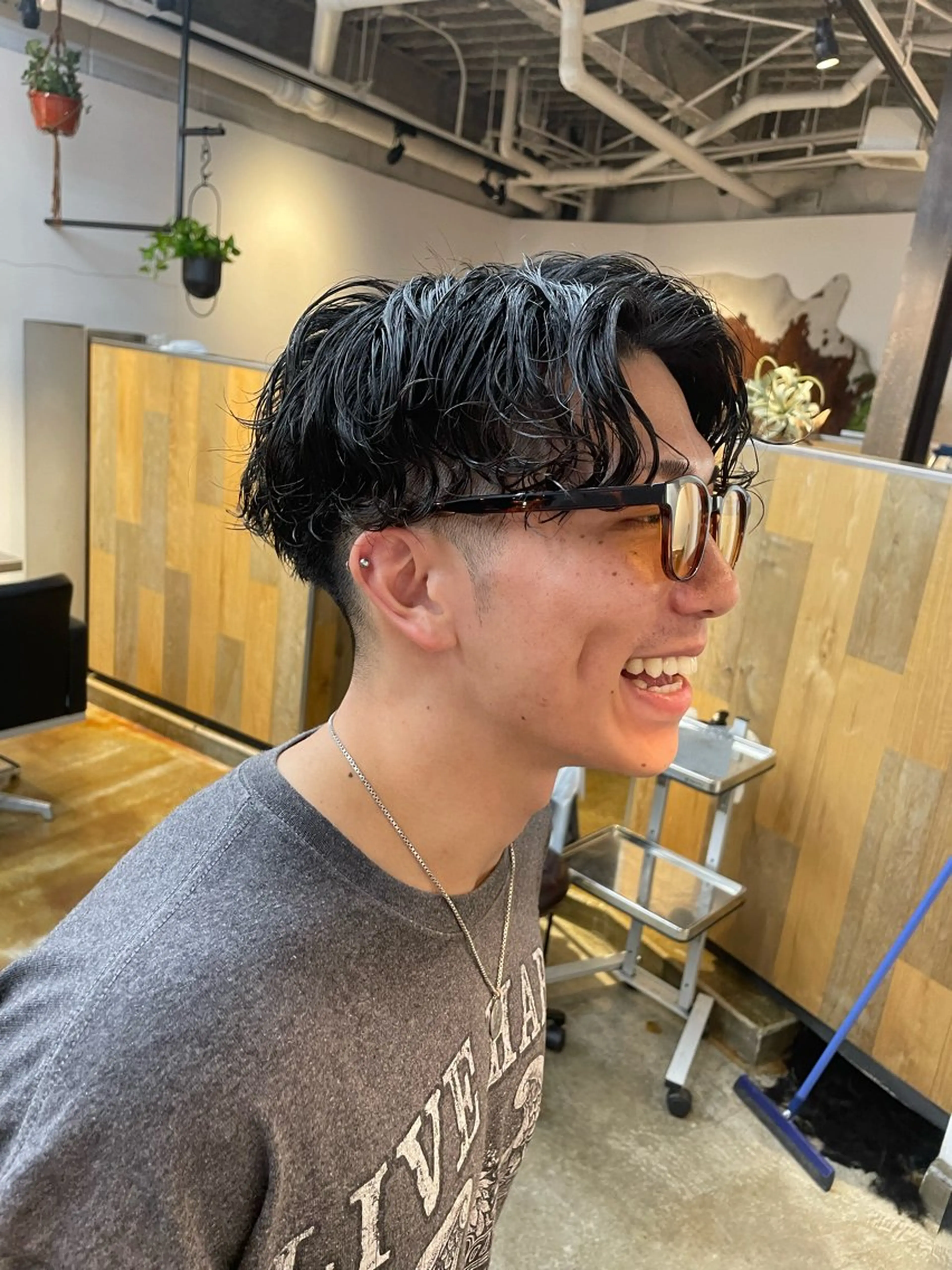 メンズカット+スパイラルパーマorツイストパーマの写真