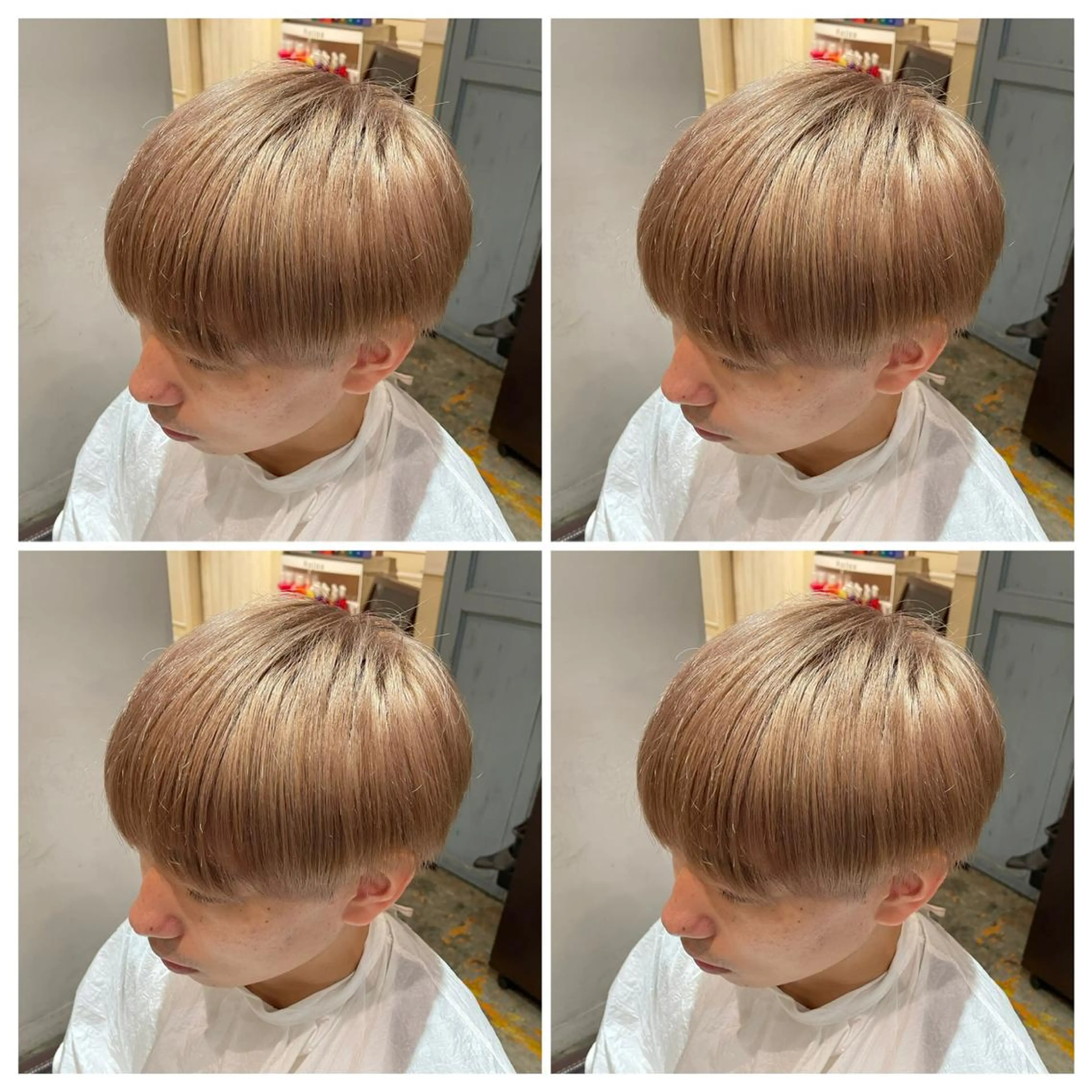 カラー メンズ カット ヘアカラー トリートメント 💎髪質改善／艶髪 荻原💎のヘアスタイル