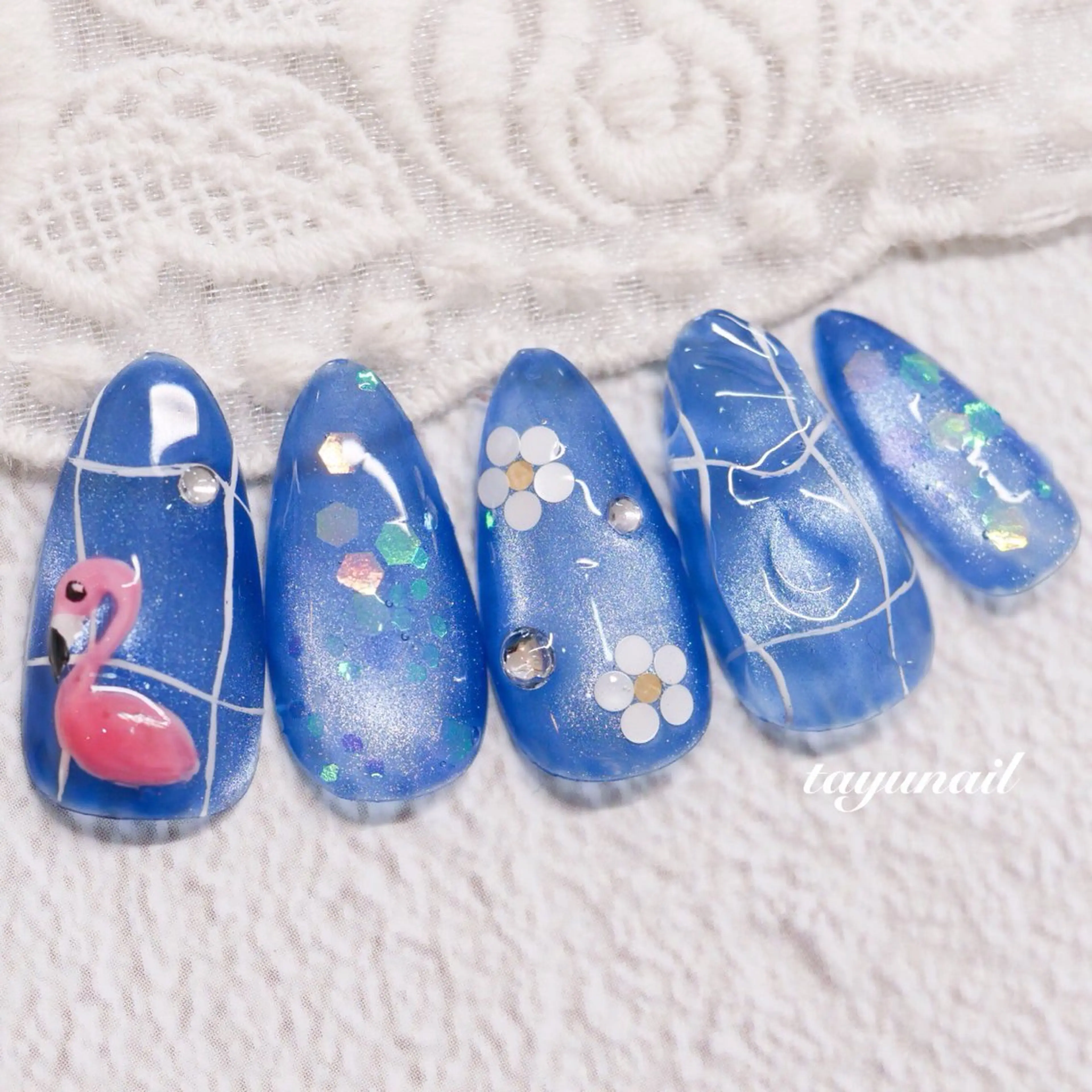 ネイル アートネイル ジェルネイル パラジェル ネイルサロン・ネイルスクール　たゆnail所属・ネイルサロン 【たゆnail】のネイルデザイン