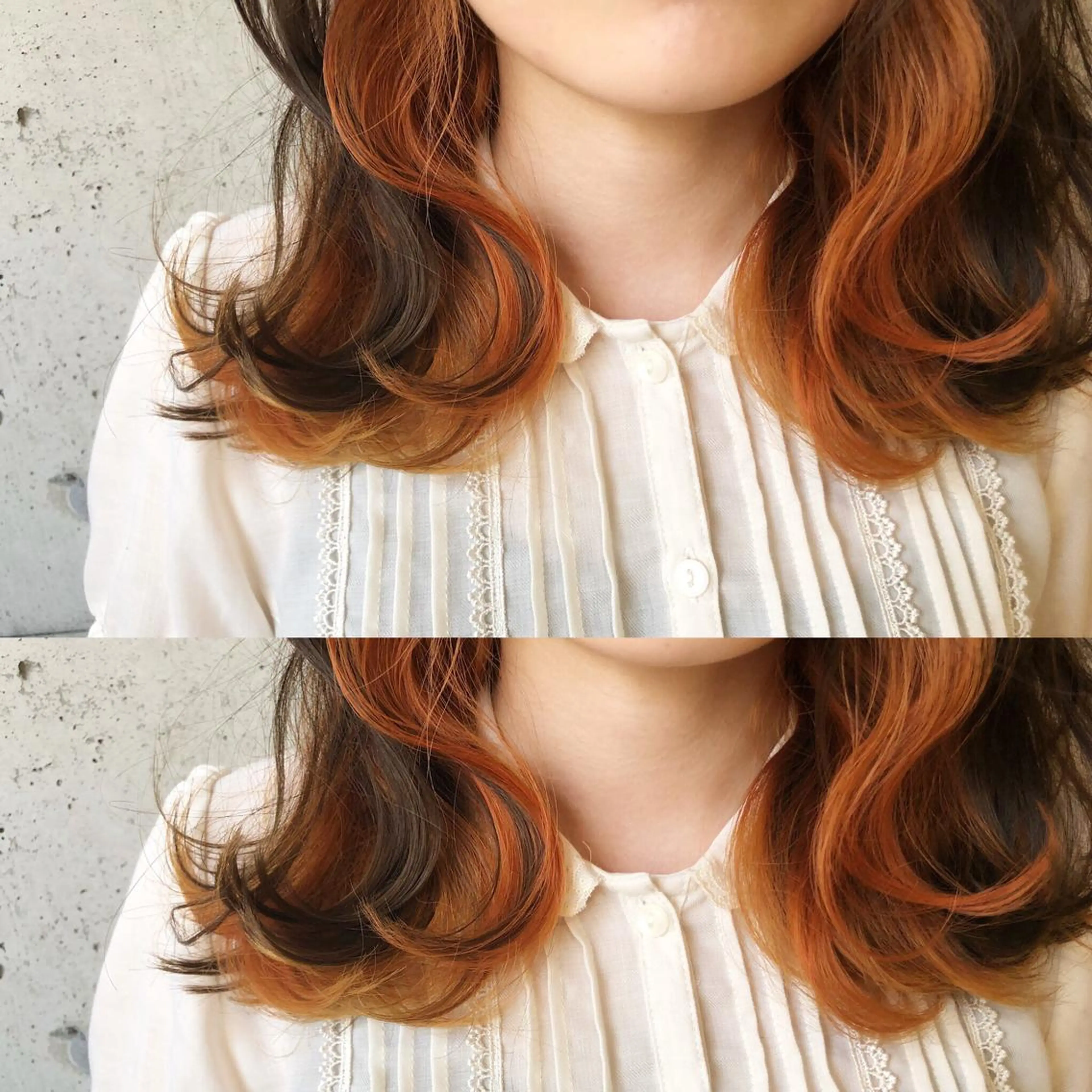 ミディアム カラー RAF TOKYO所属・小島 侑衣のヘアスタイル