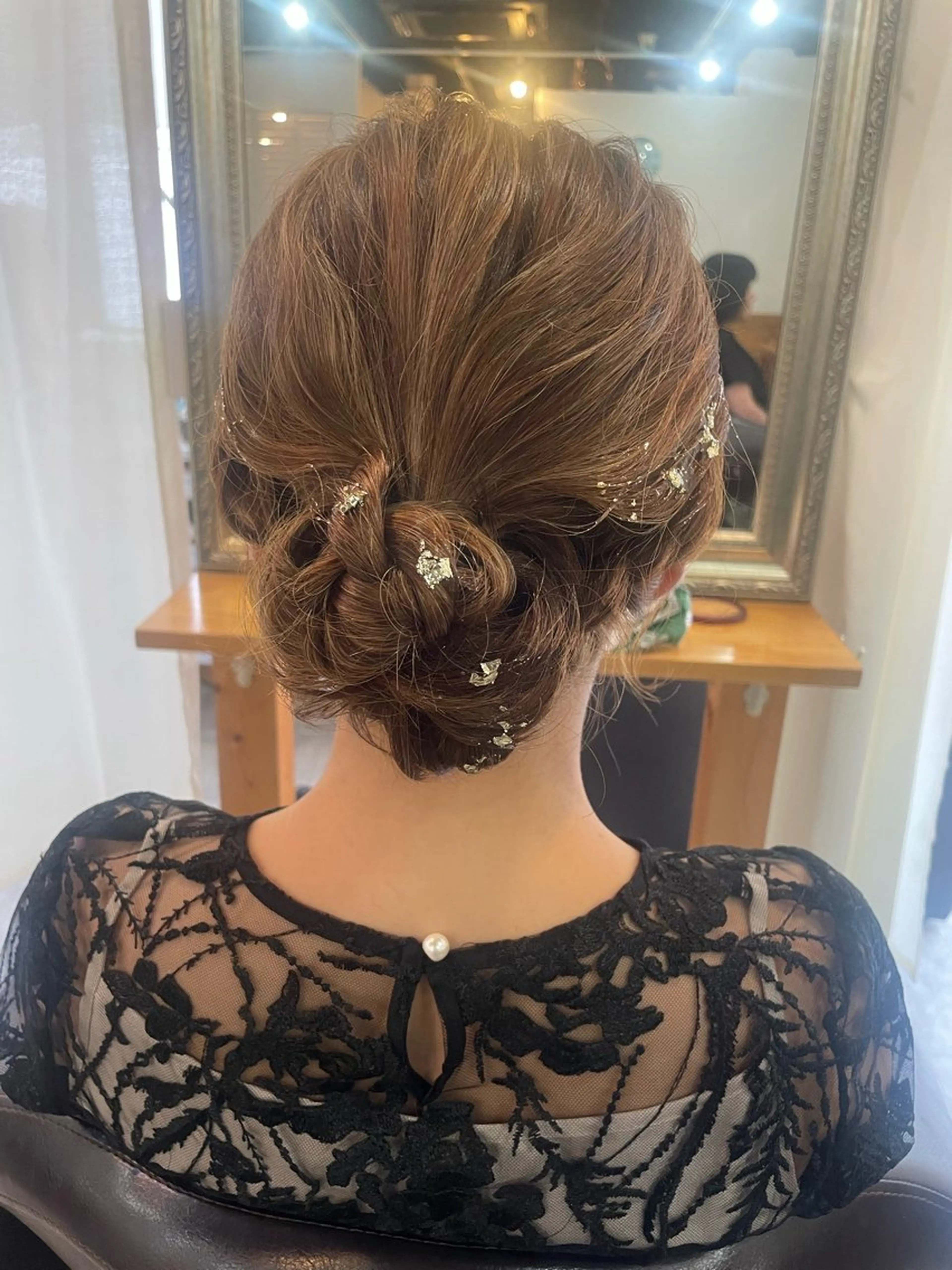 ミディアム ヘアセット プライベートサロン Ølriのマツエク・マツパデザイン