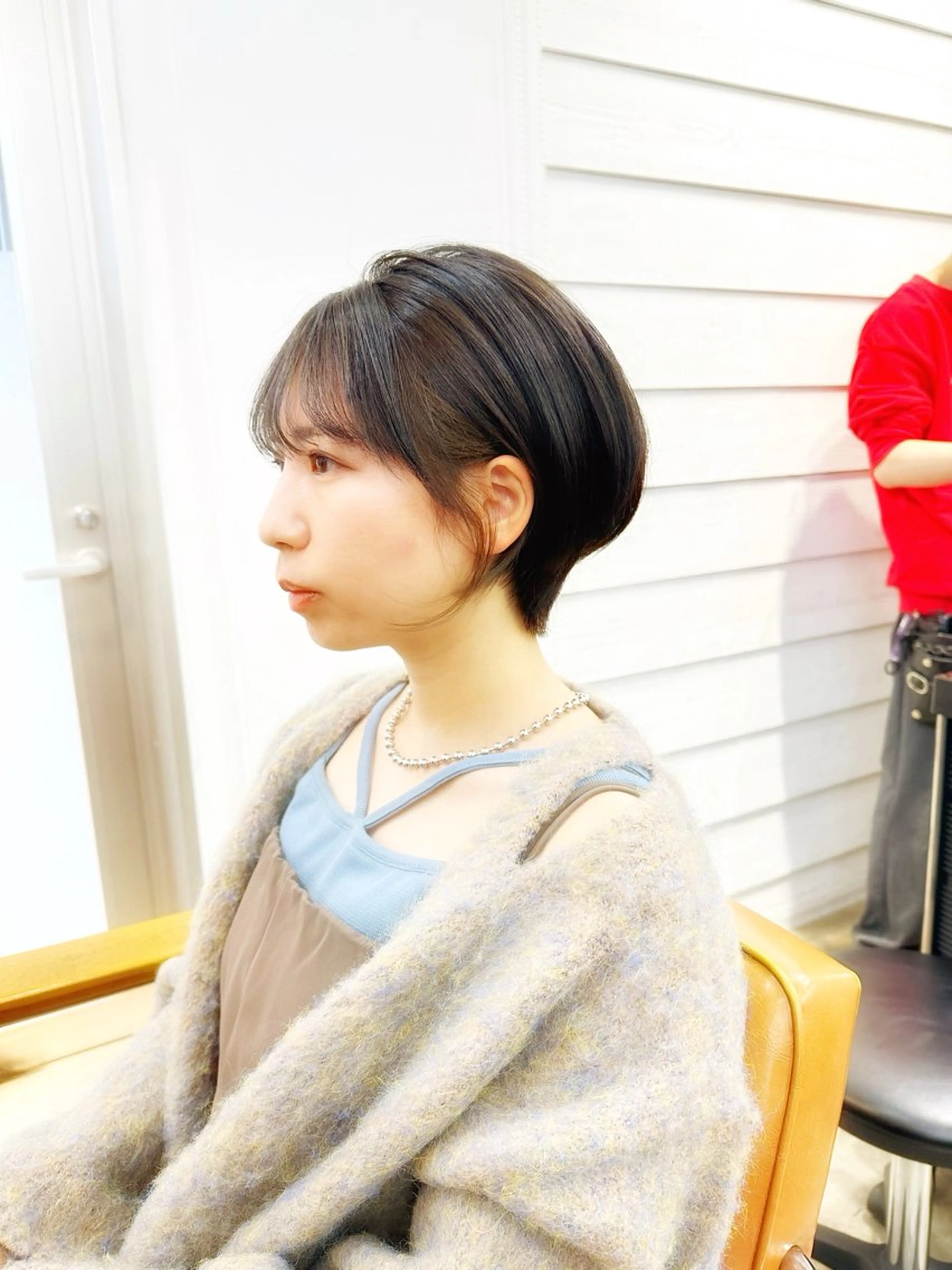 ショート カラー newline銀座所属・銀座ショート/ 大人ショート/金子涼のヘアスタイル