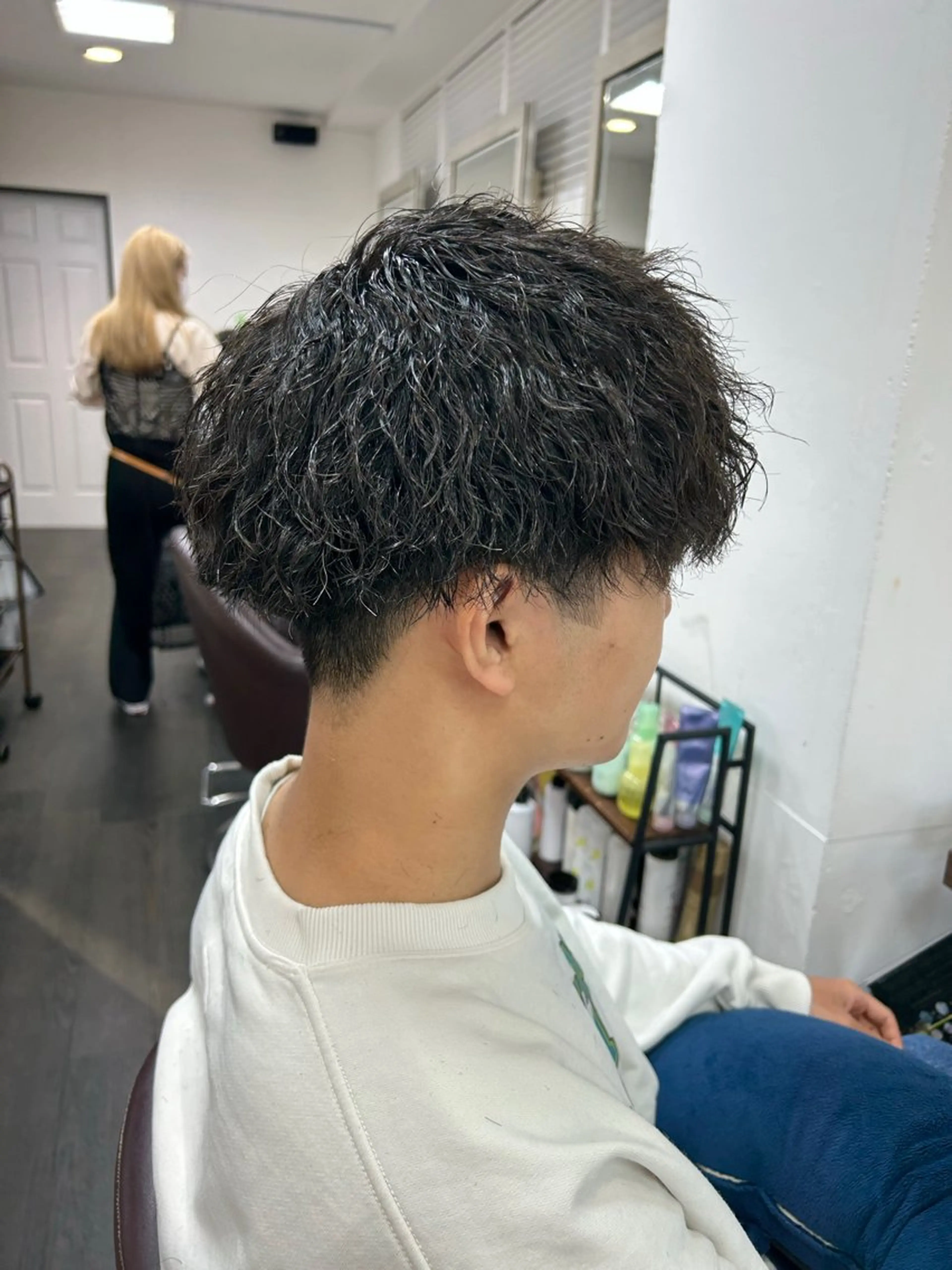 ショート パーマ メンズ メンズパーマの達人 /タカシマ　ダイスケのヘアスタイル