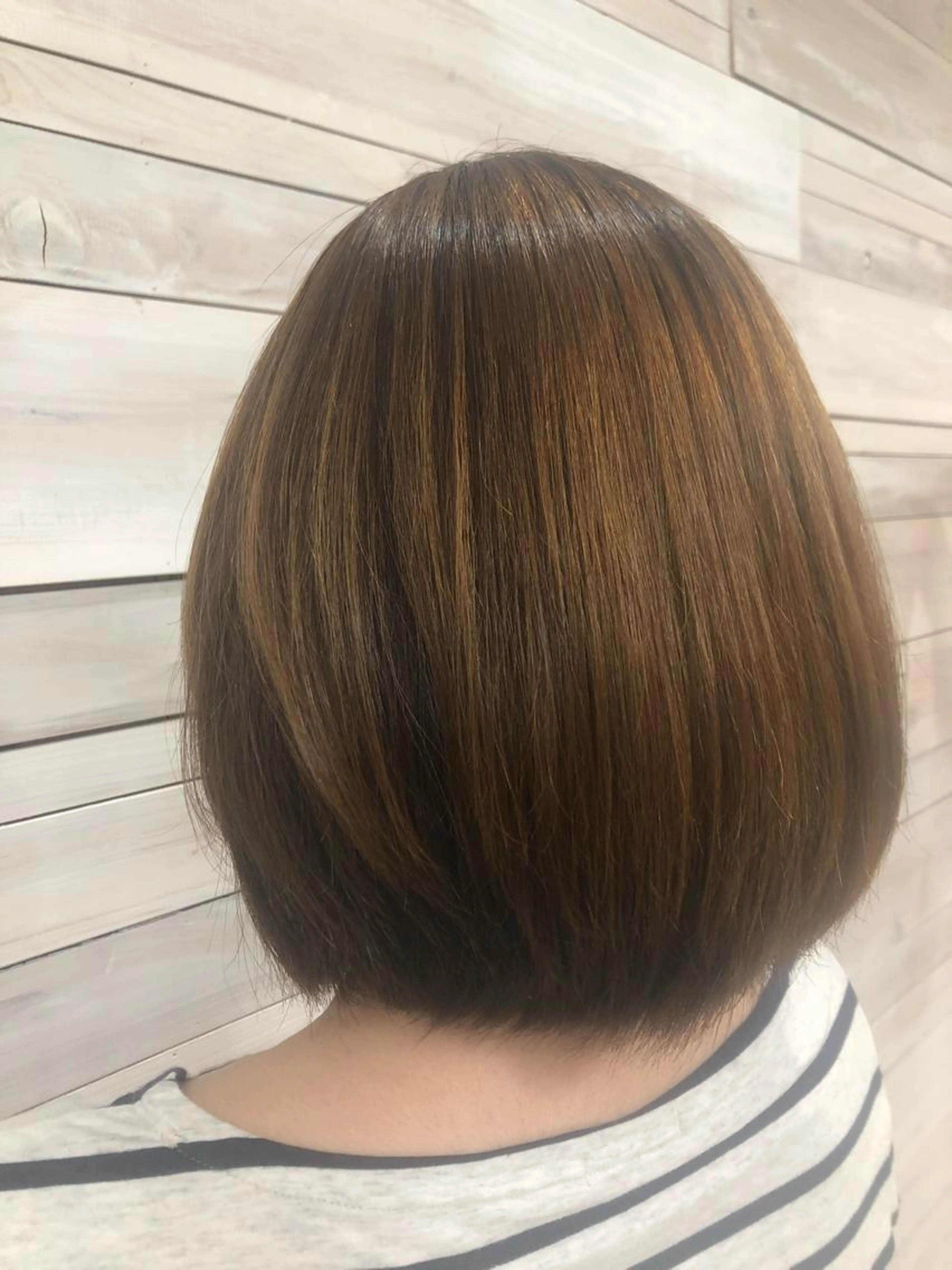 🌿前髪.お顔周り縮毛➕似合わせカット🌿自然でナチュラルなストレートで気になるクセを改善🩵最新薬剤使用😊の写真