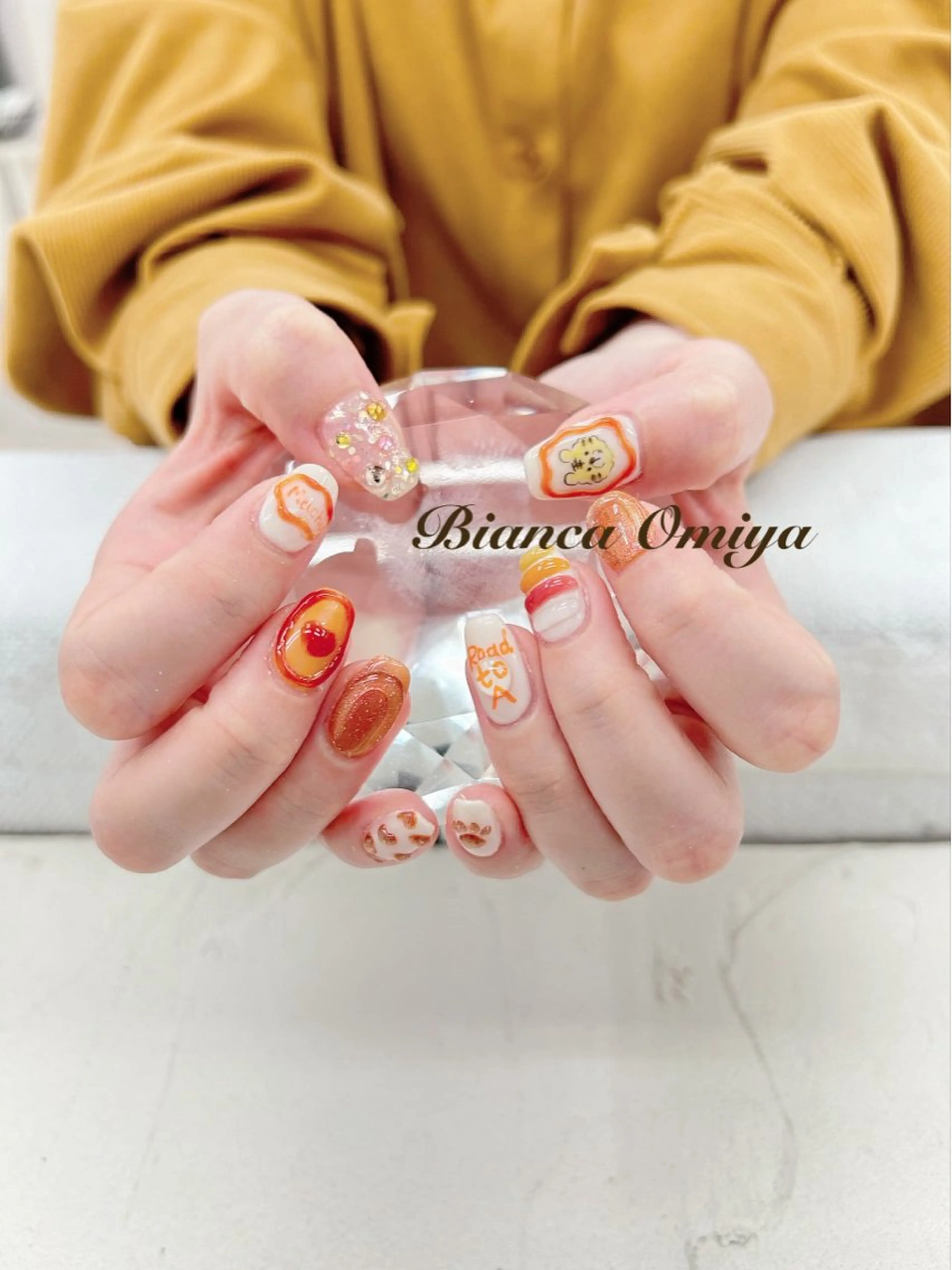 ネイル ハンドネイル Bianca川越❄ Yanoのネイルデザイン