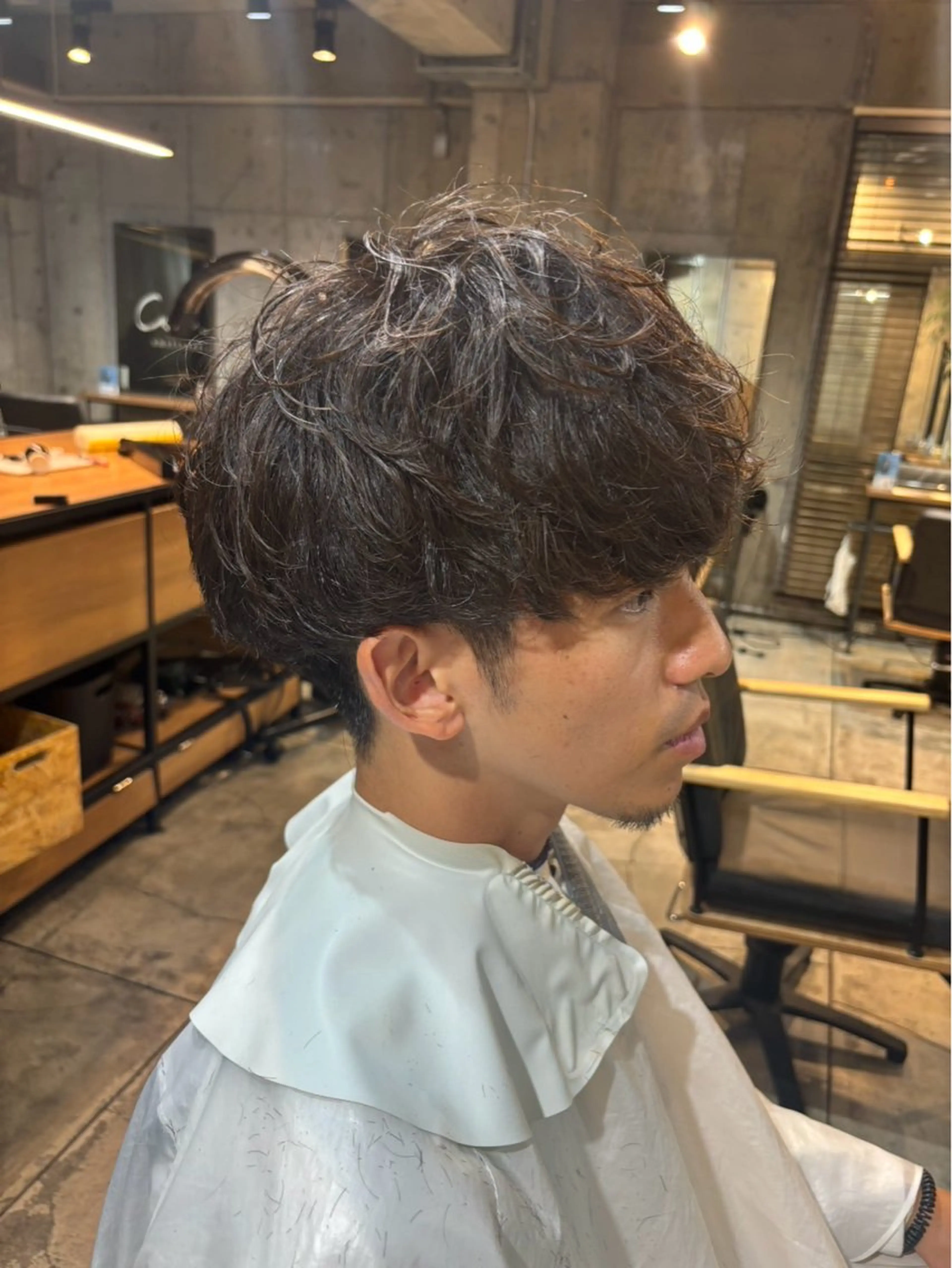 ショート メンズパーマ/ 高橋紅葉のヘアスタイル