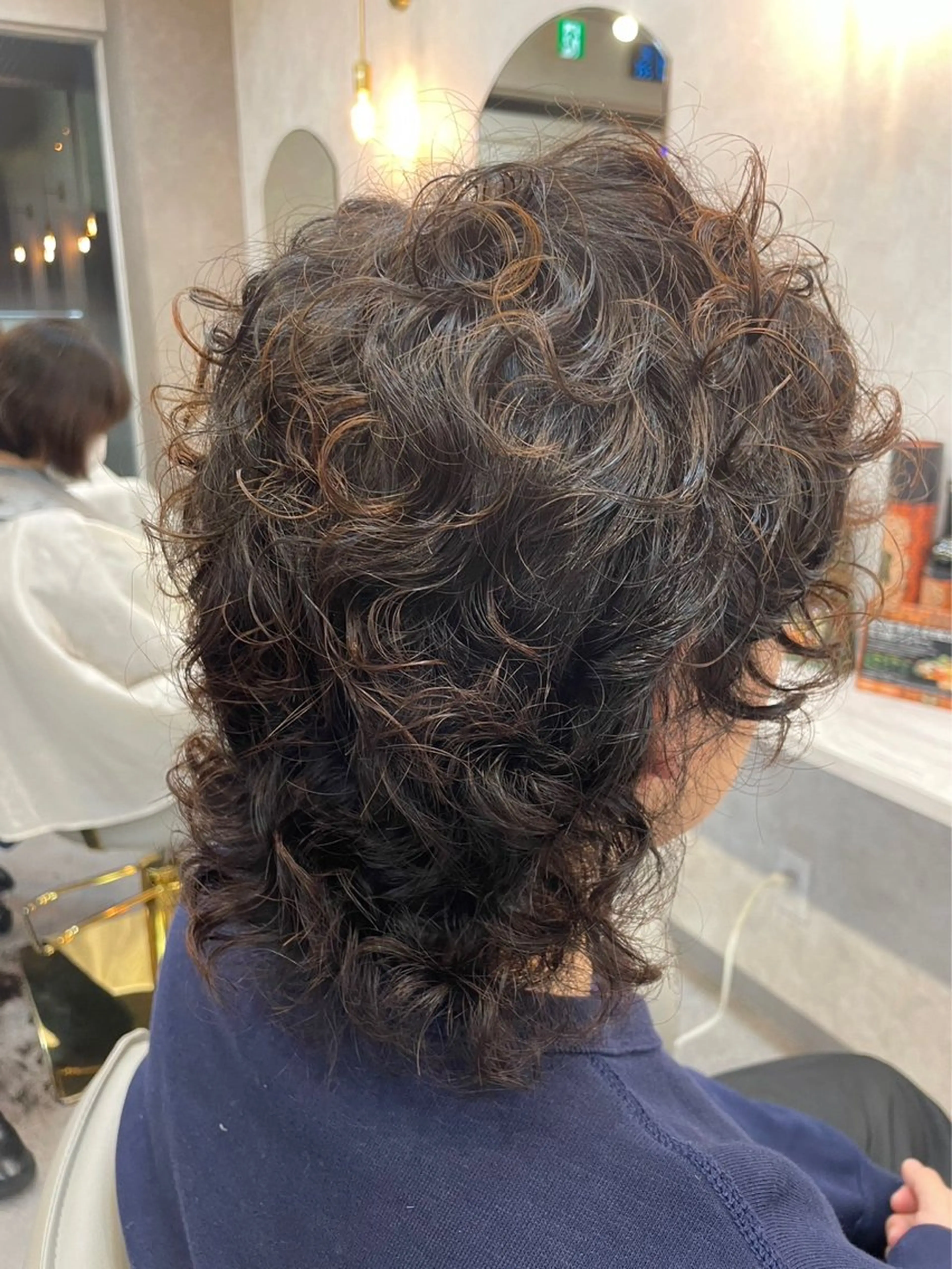 メンズ カット パーマ トリートメント MIKI /LAZO 千歳船橋のヘアスタイル