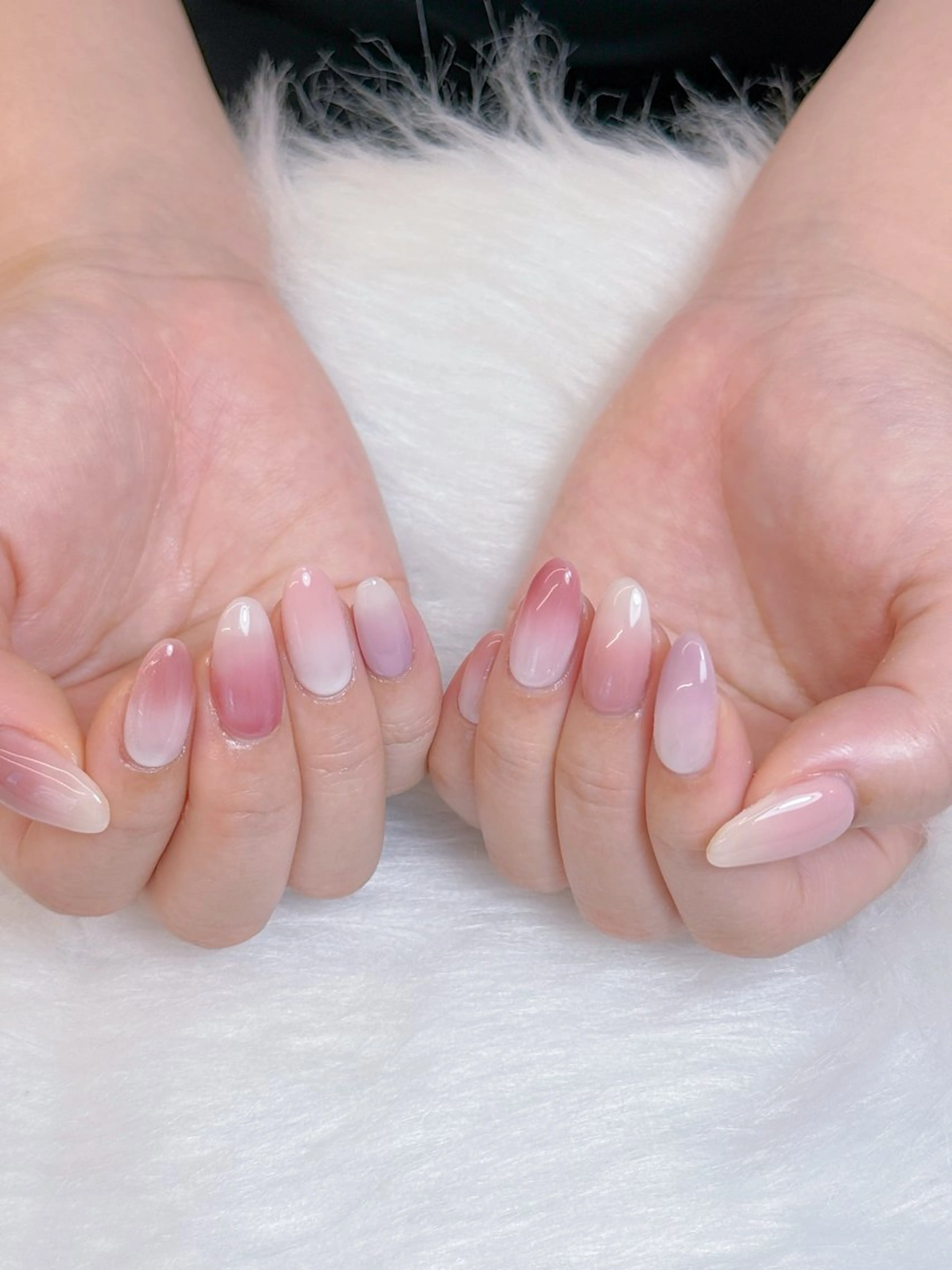 ネイル チークネイル 長さ出し フットネイル 韓国ネイル マグネットネイル Luxe Nailのネイルデザイン