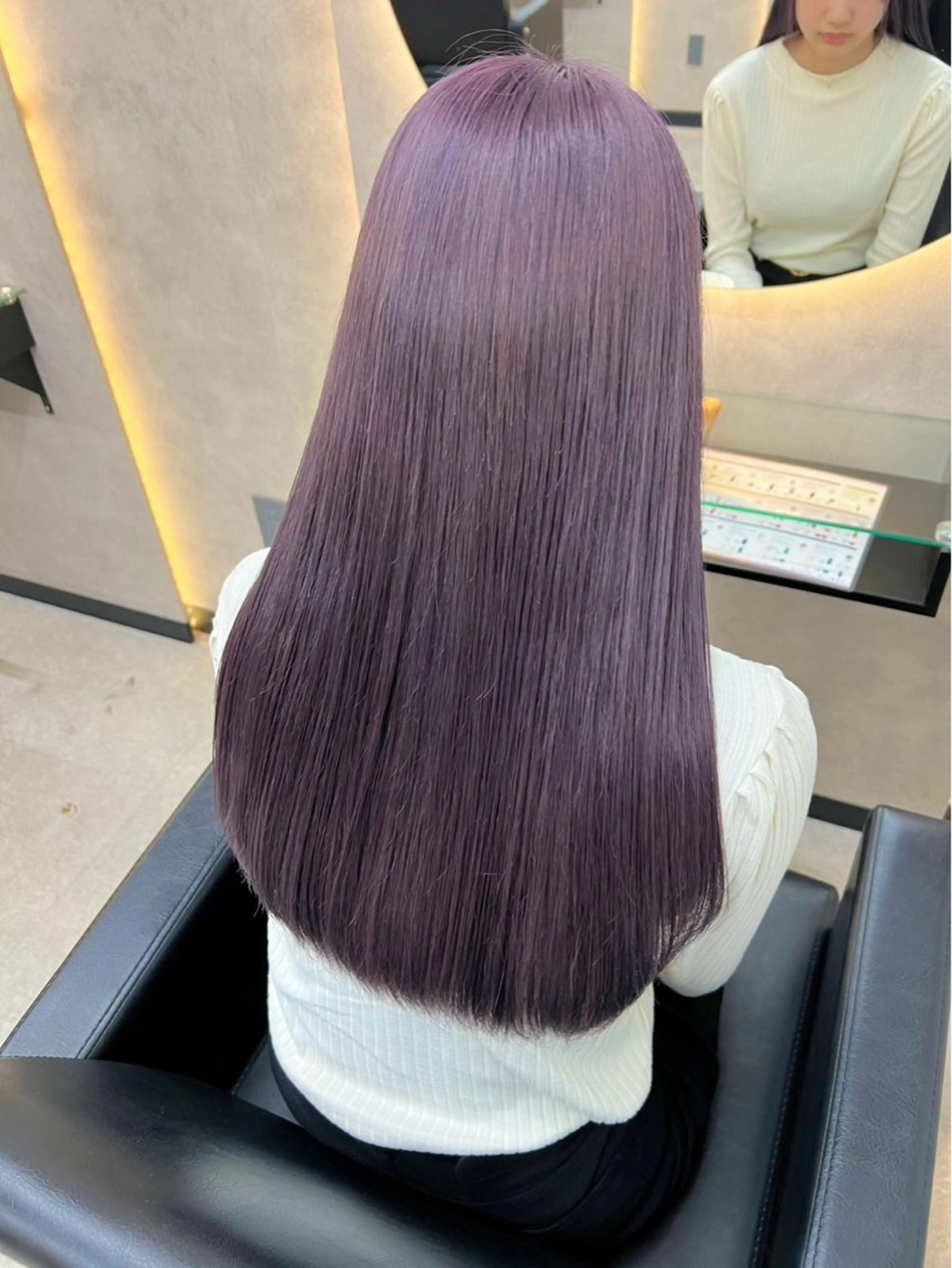 セミロング 宮田 優花のヘアスタイル