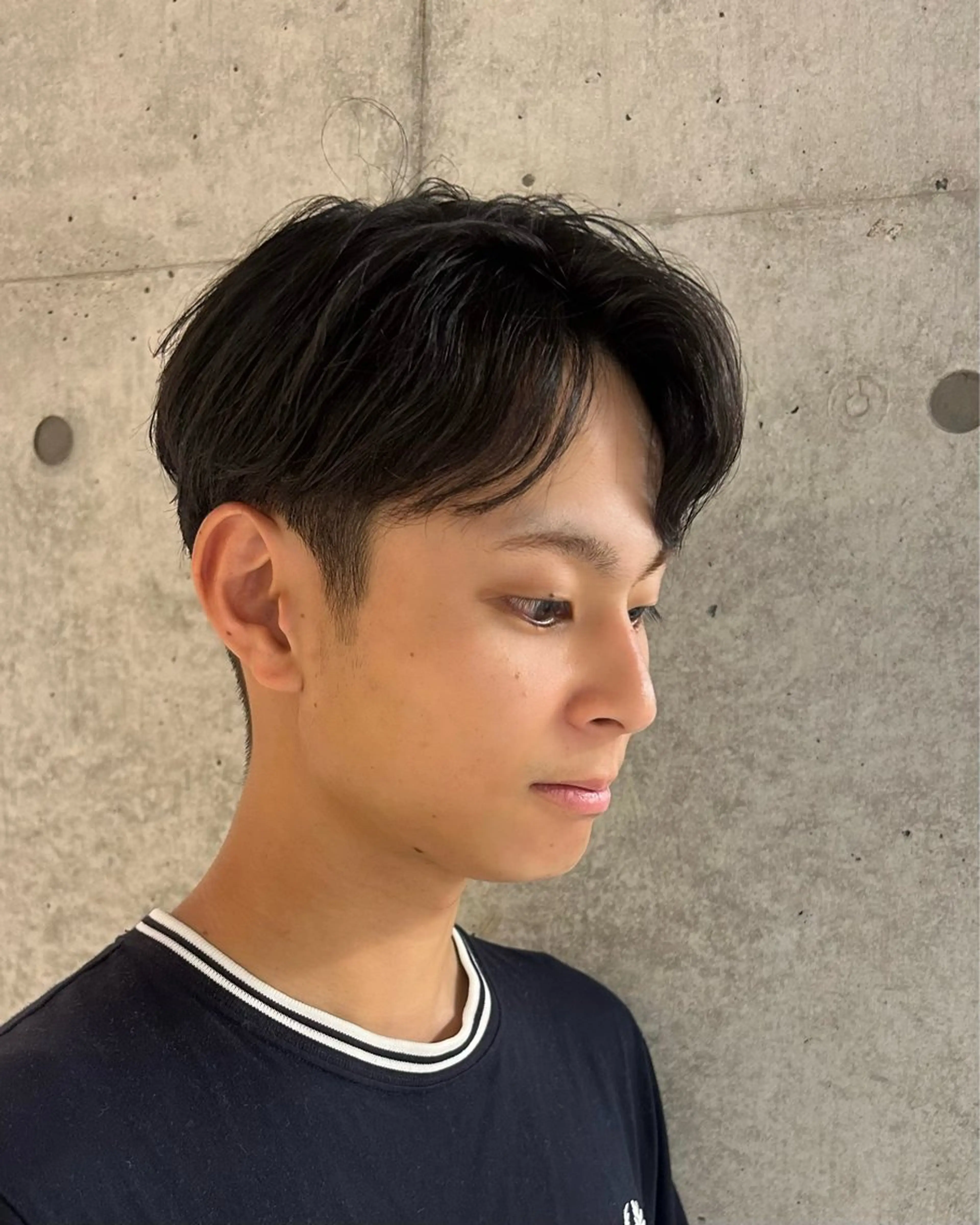 メンズカット×眉メンテナンスの写真