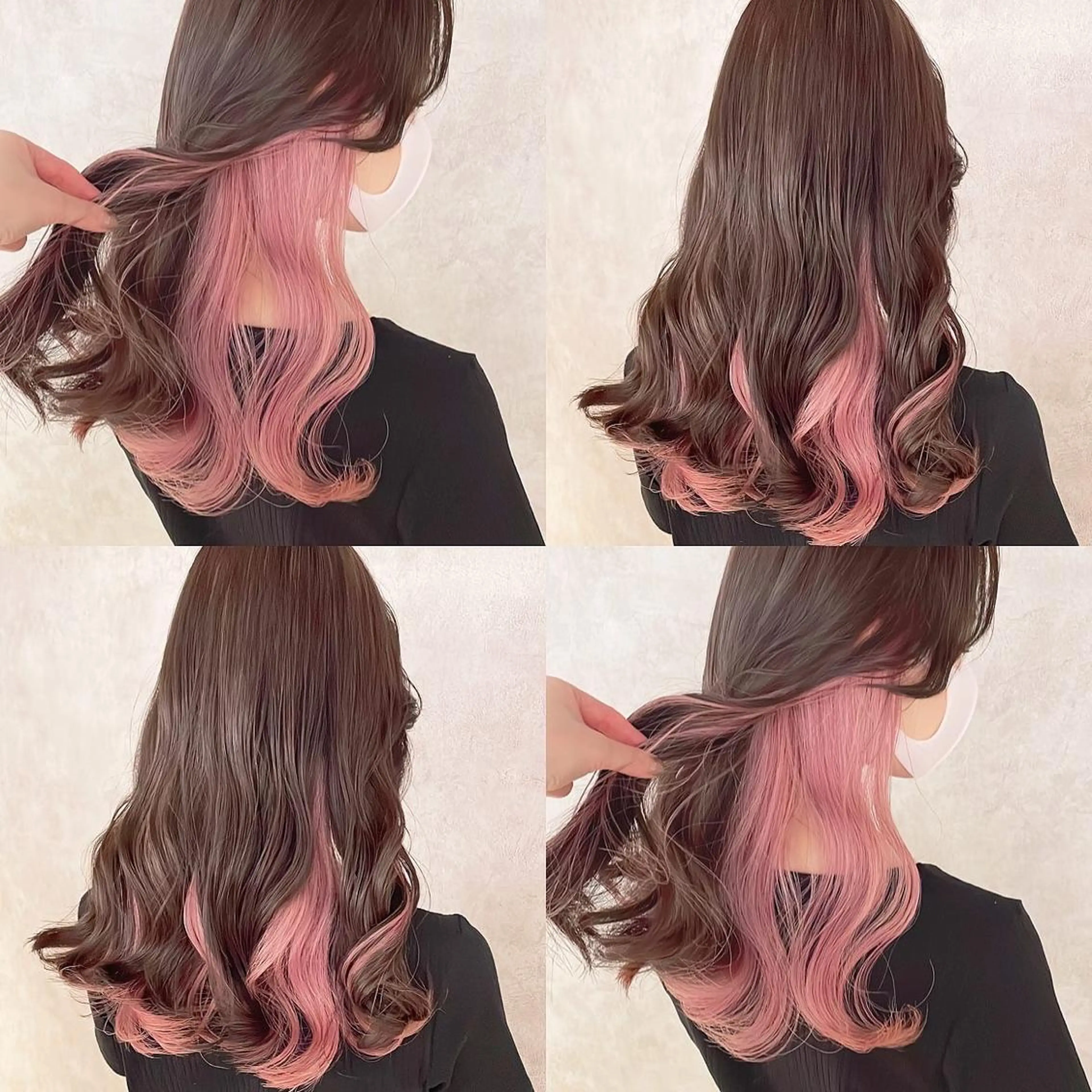 カラー ブリーチ ヘアカラー トリートメント 渋谷:インナーカラー ／🍒エリカ🍒のヘアスタイル