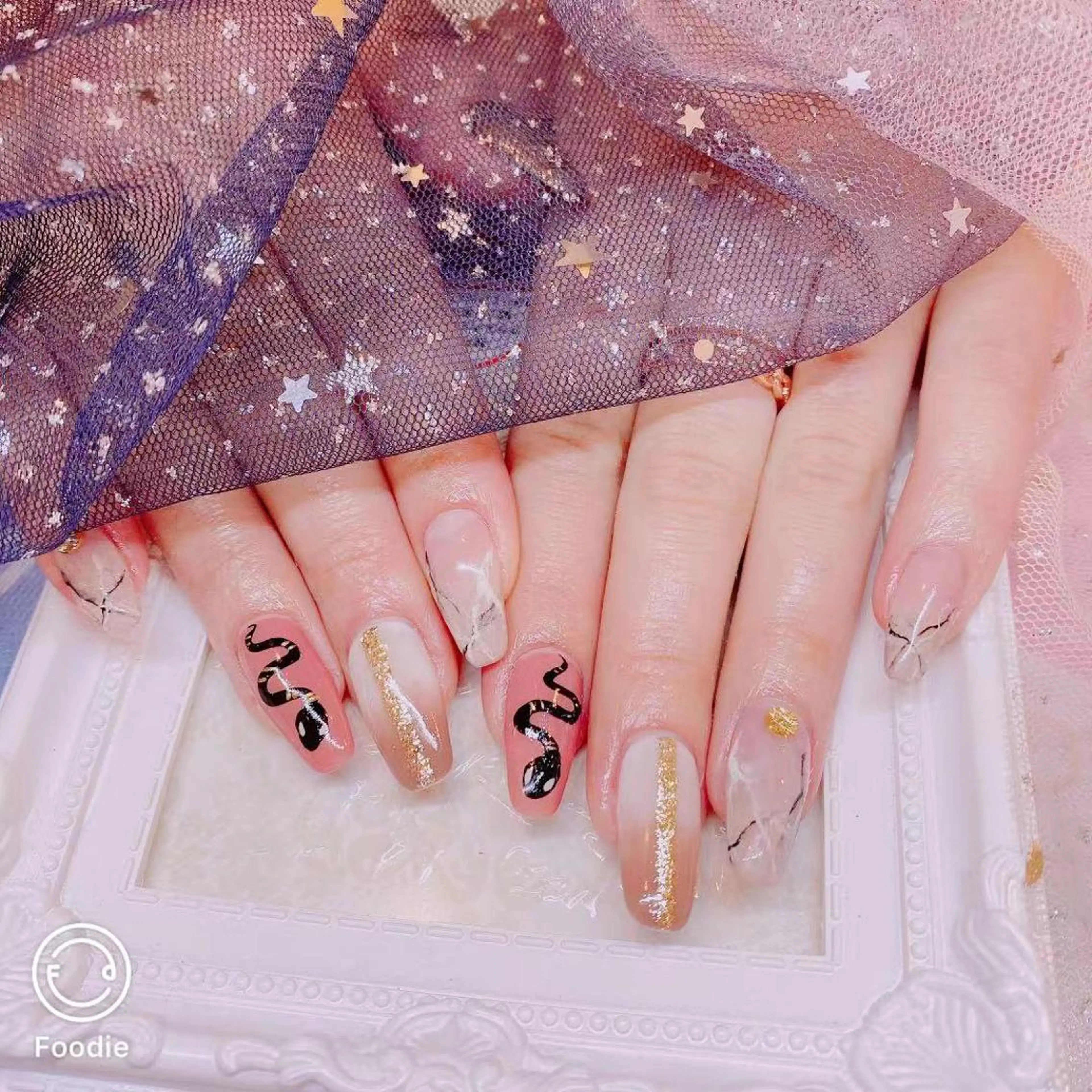 ネイル 長さだし専門店 M2　rikaのネイルデザイン