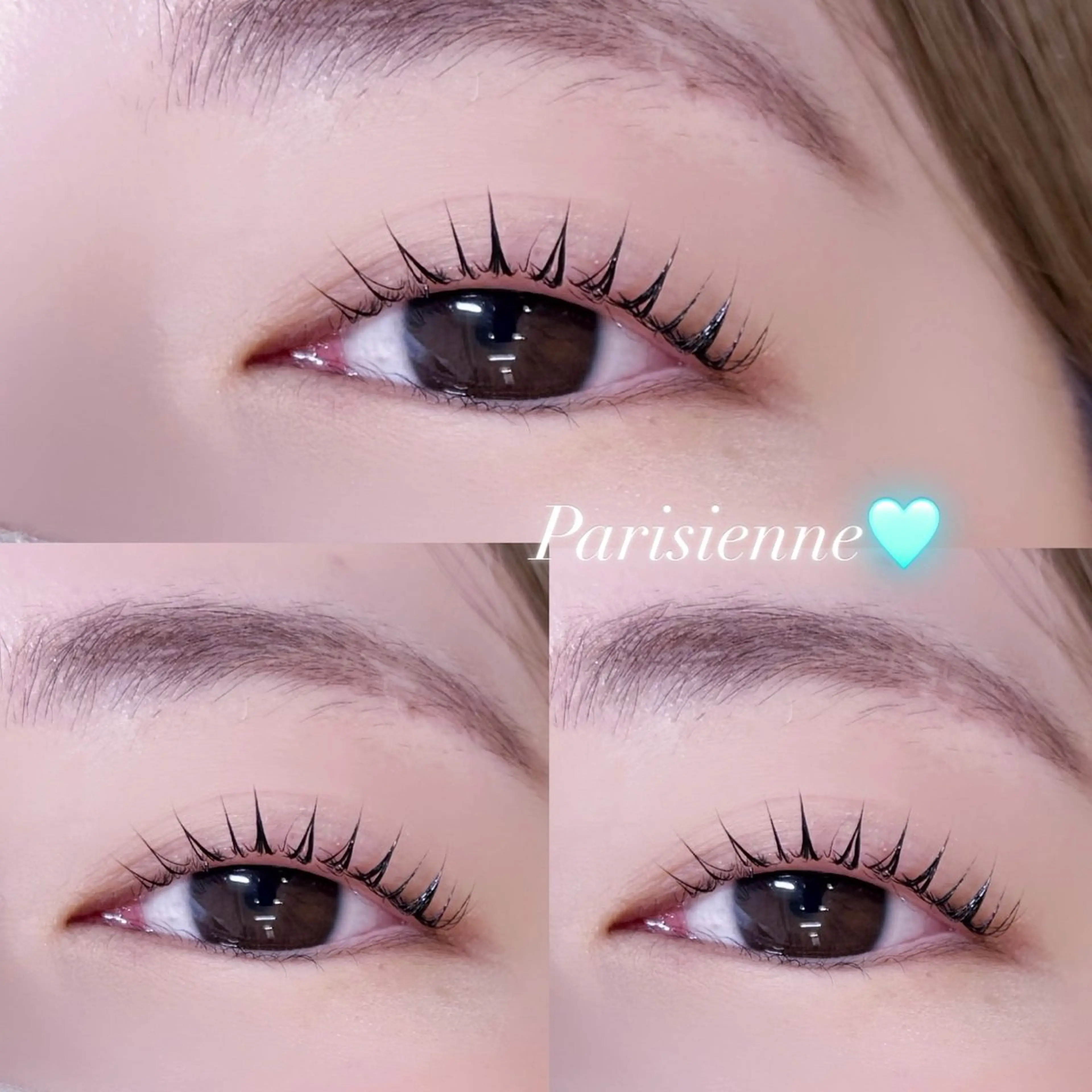 マツエク・マツパ パリジェンヌラッシュリフト マツパ 🩶KIREIE SAKURA🩶のマツエク・マツパデザイン