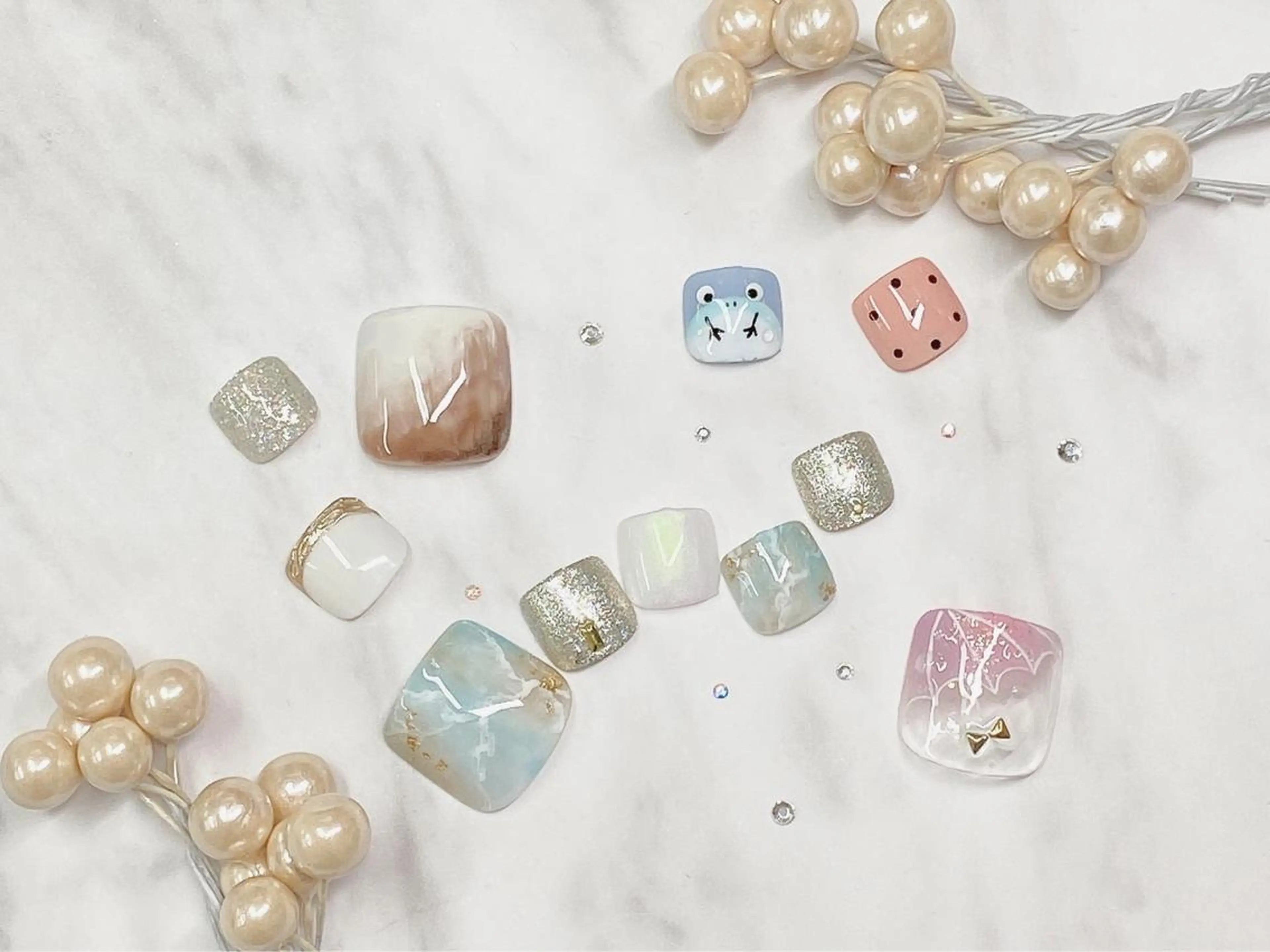 ネイル ネイルPetit Ribbonのネイルデザイン