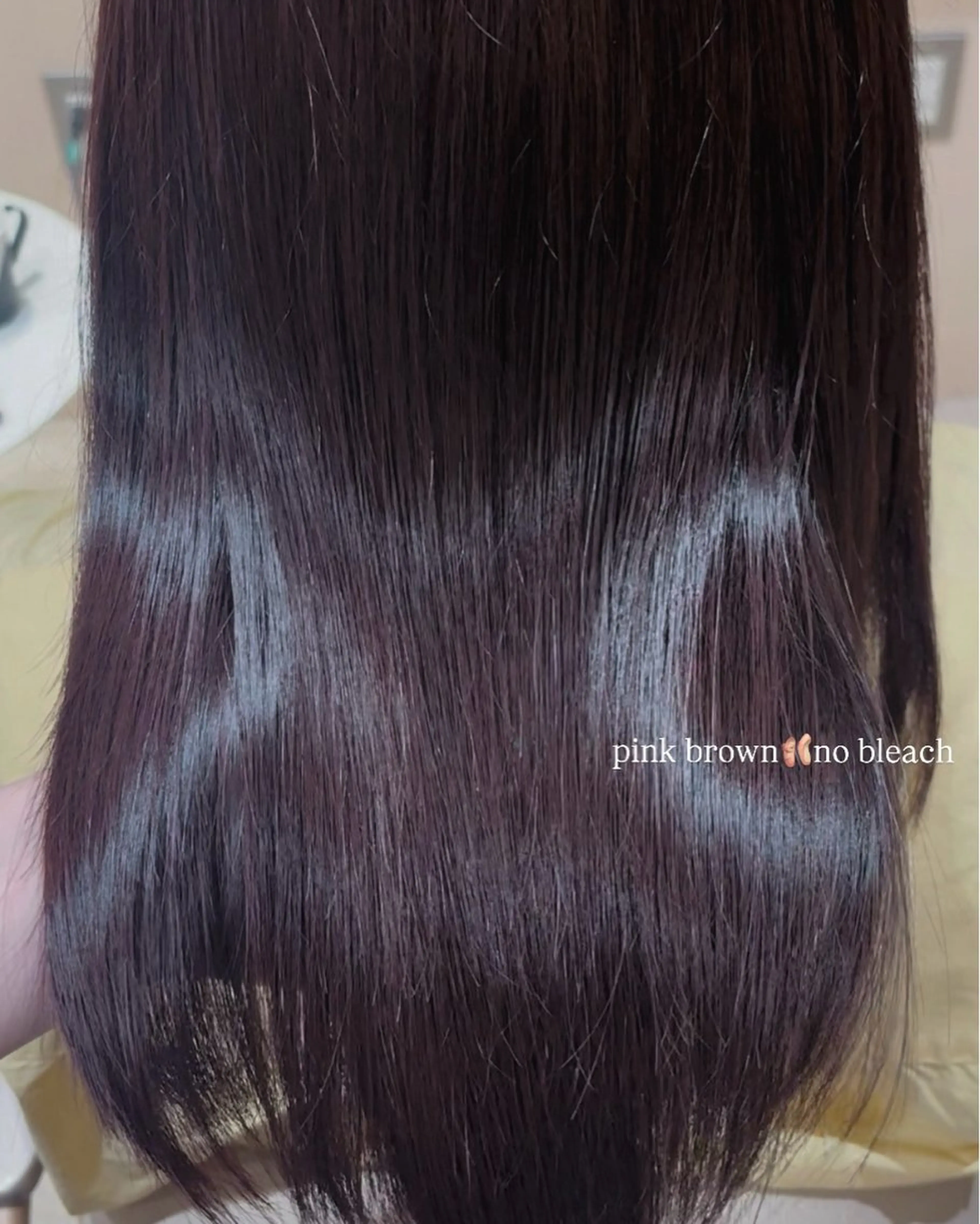 ミディアム カラー ブリーチ ブリーチなしカラー ヘアカラー トリートメント ヘッドスパ 𝘬𝘢𝘳𝘪𝘯 . 𝘦𝘮𝘶のヘアスタイル