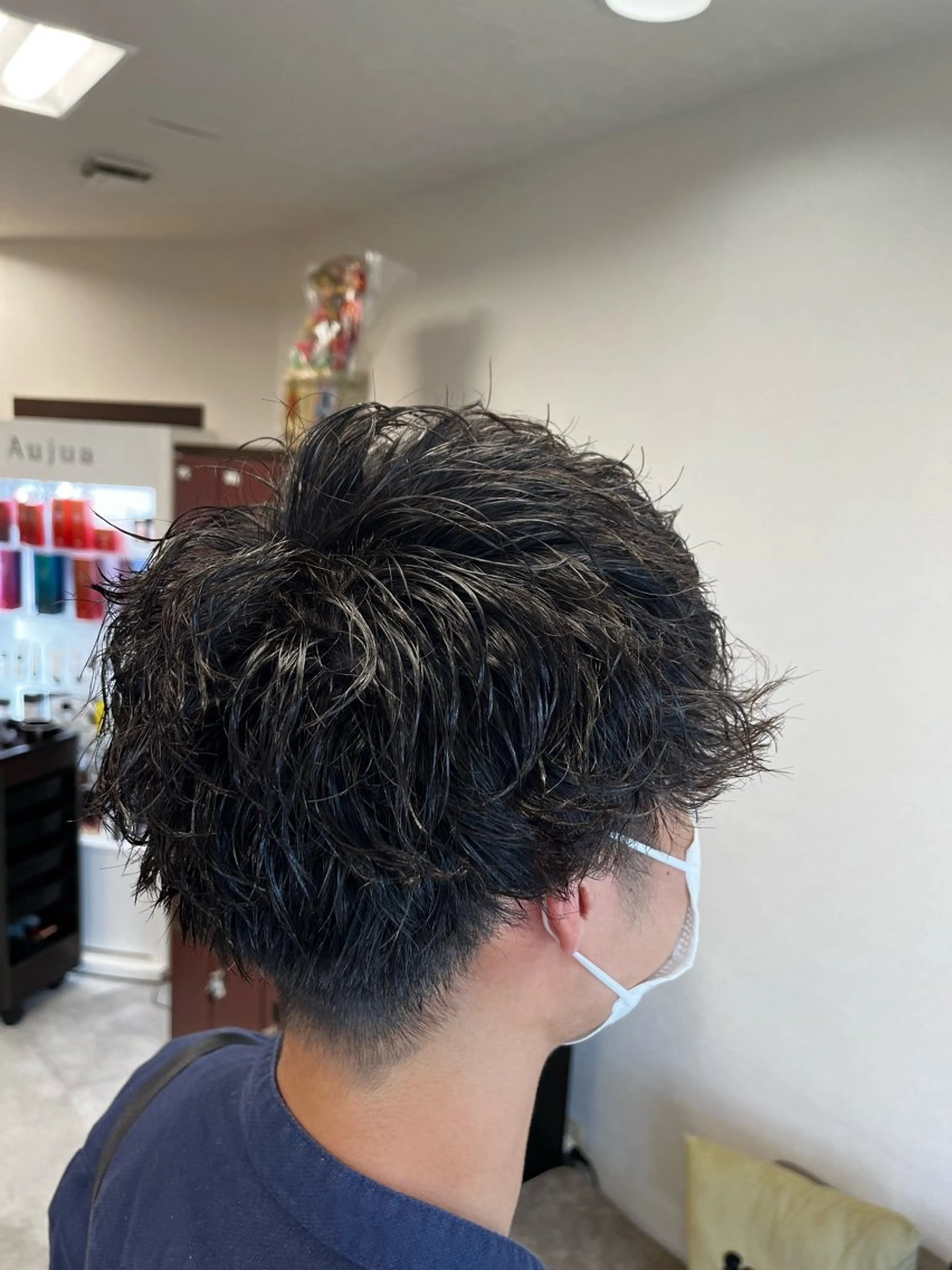 ショート パーマ メンズ gracias所属・GRACIAS 本店 店長　植田のヘアスタイル