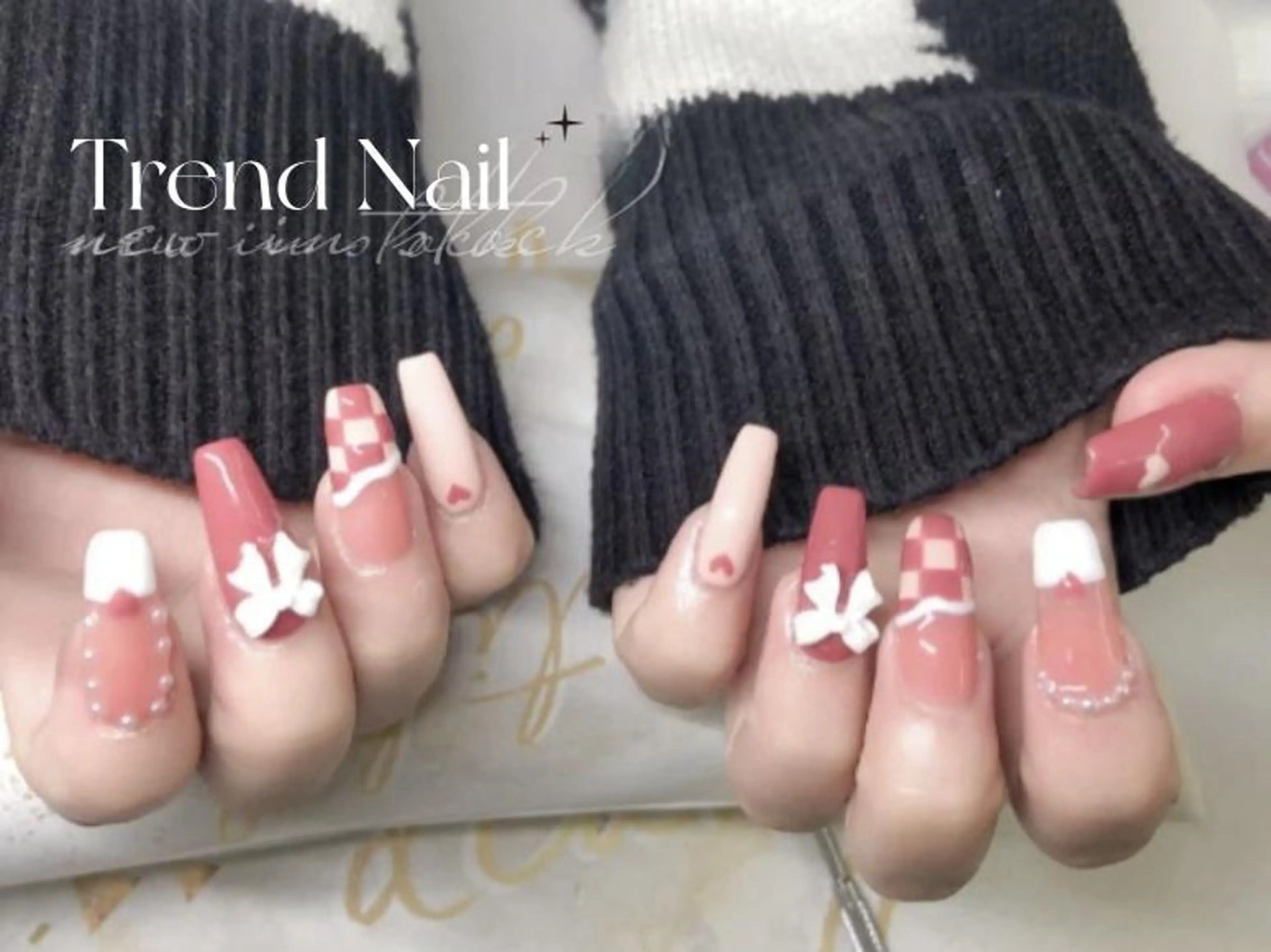 ネイル ハンドネイル トレンド ネイル スタジオのネイルデザイン