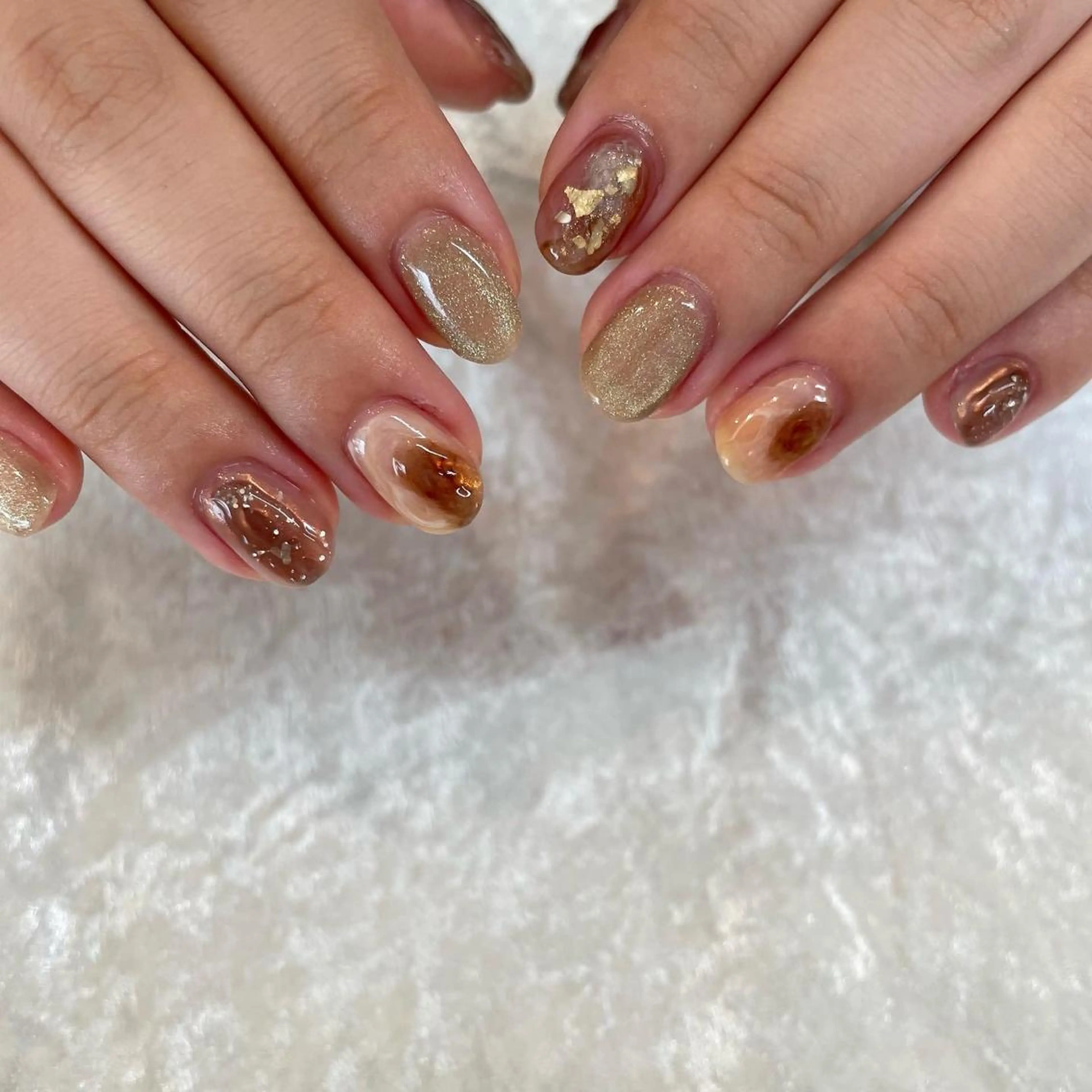 ネイル essence所属・pétit maakoのネイルデザイン