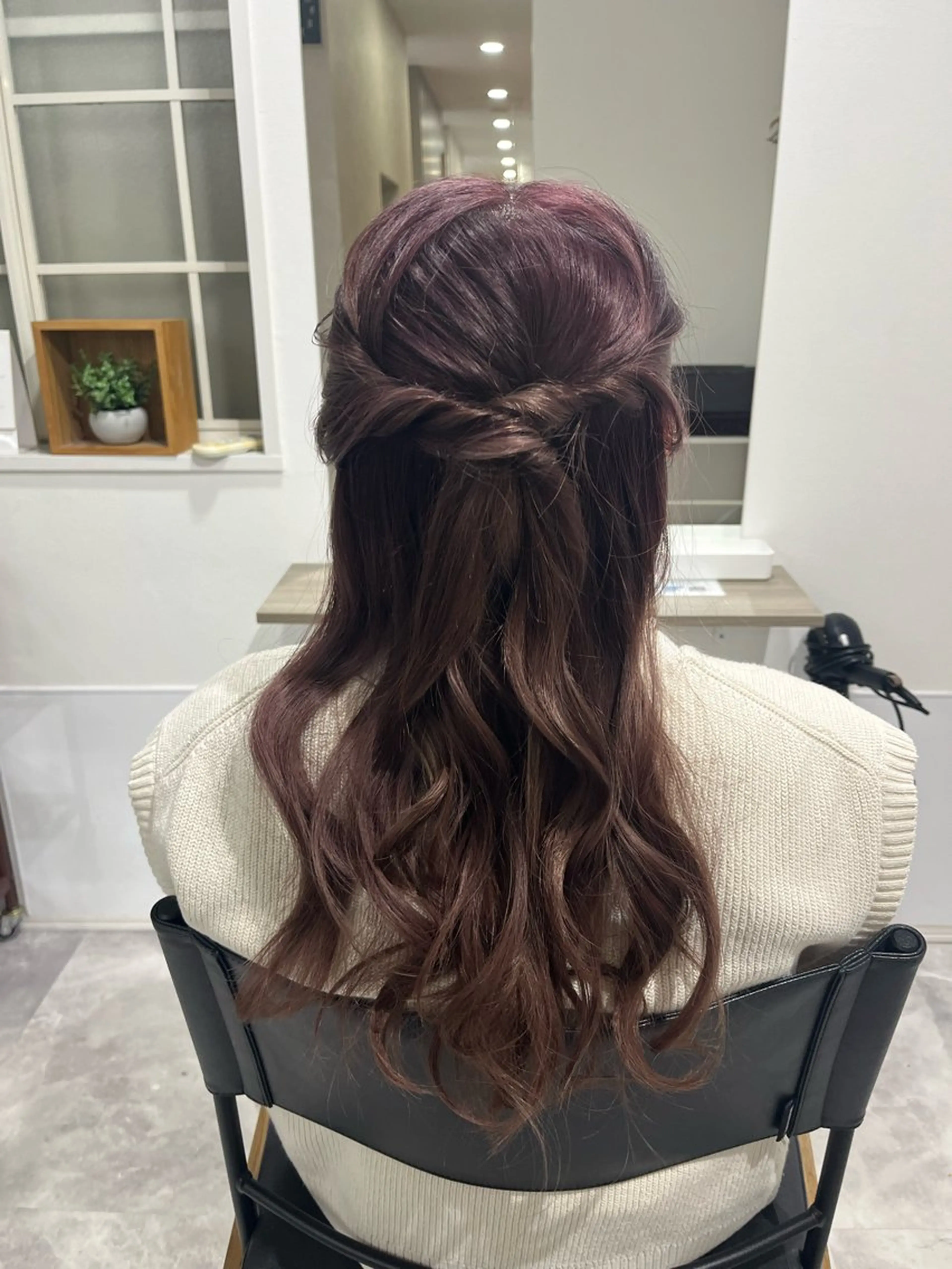 ヘアアレンジ Yumi/艶髪/ 透明感カラー🤍のヘアスタイル