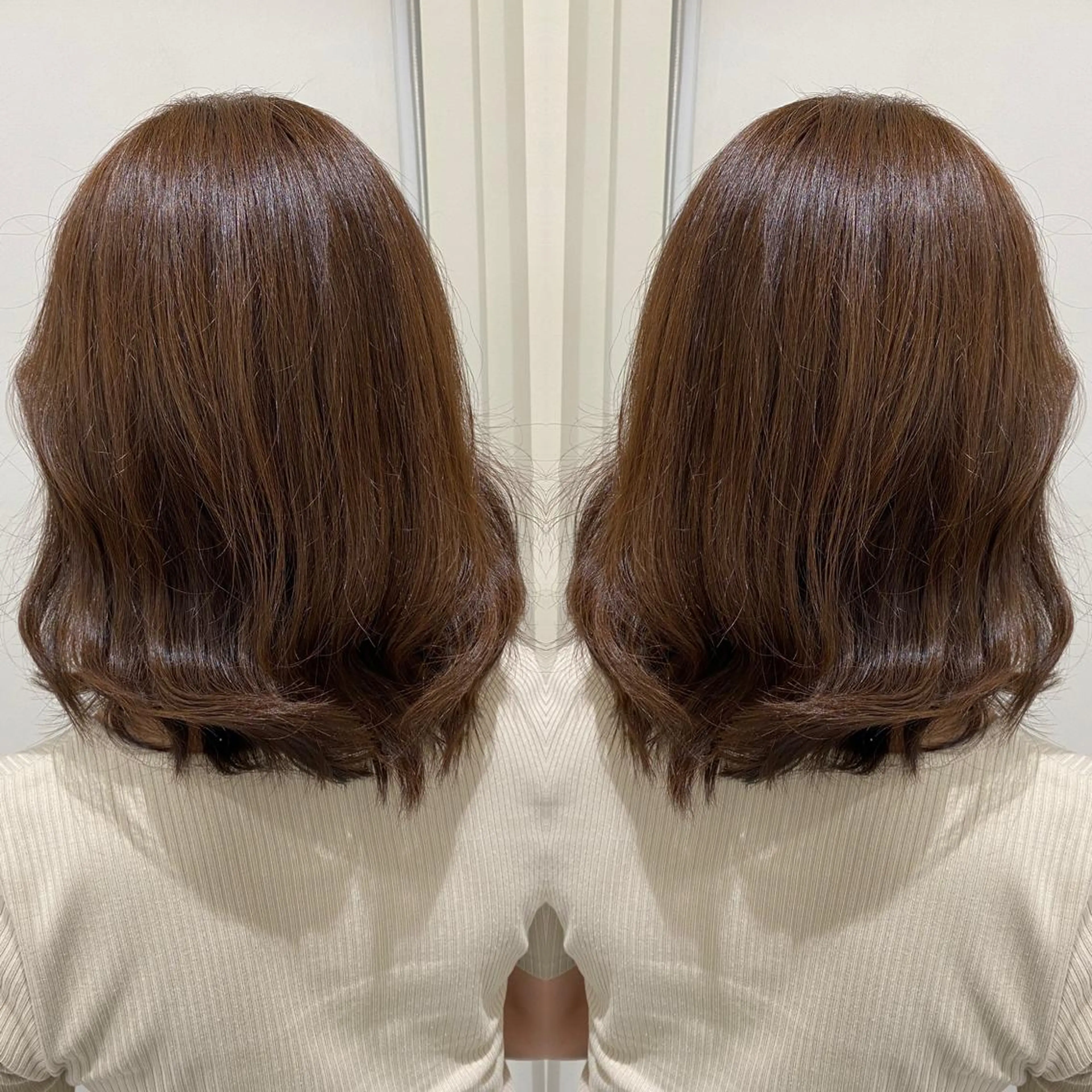 ミディアム 髪質改善カラー/店長 宮内秀峰のヘアスタイル