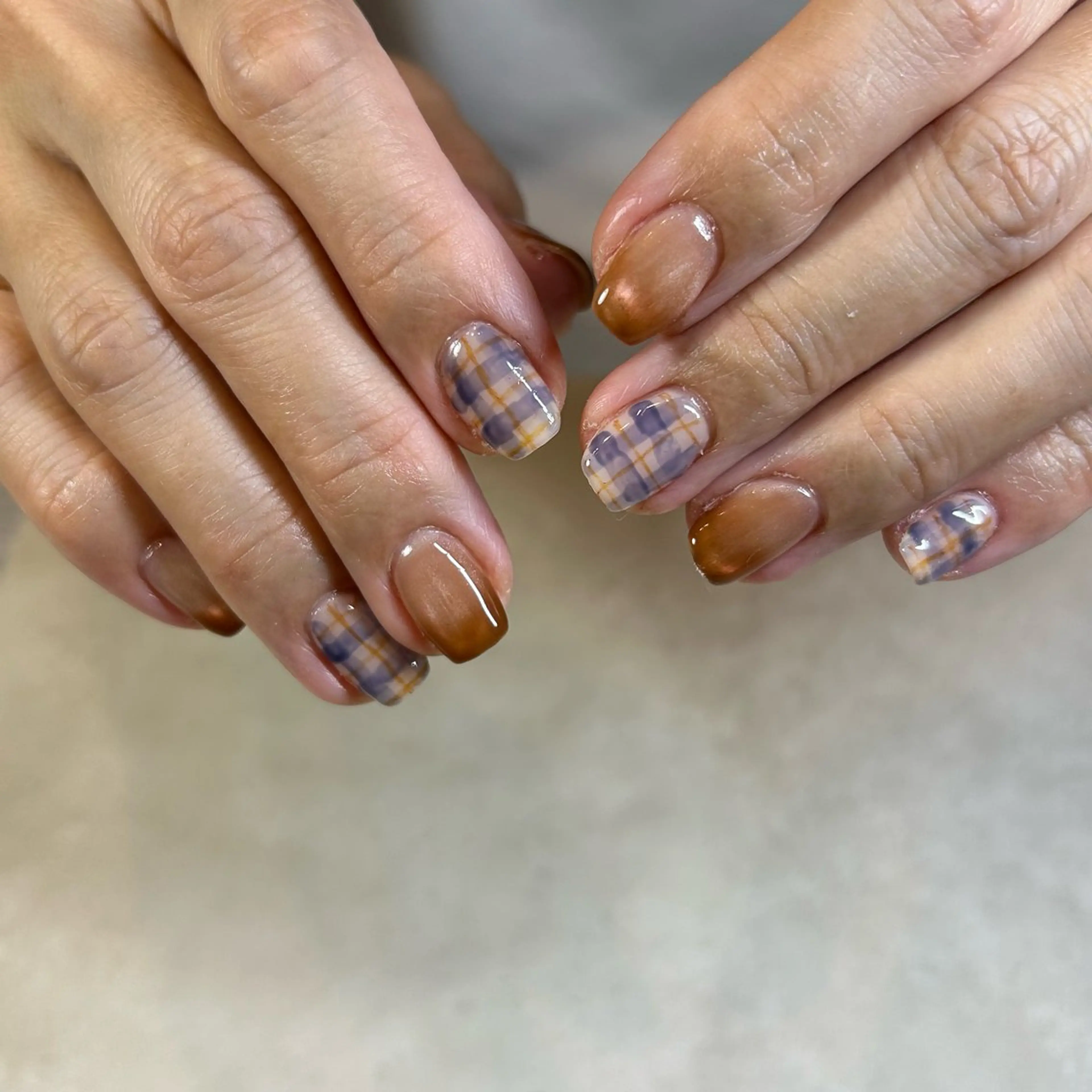 ミディアム ハンドネイル Nail R _mikuのネイルデザイン