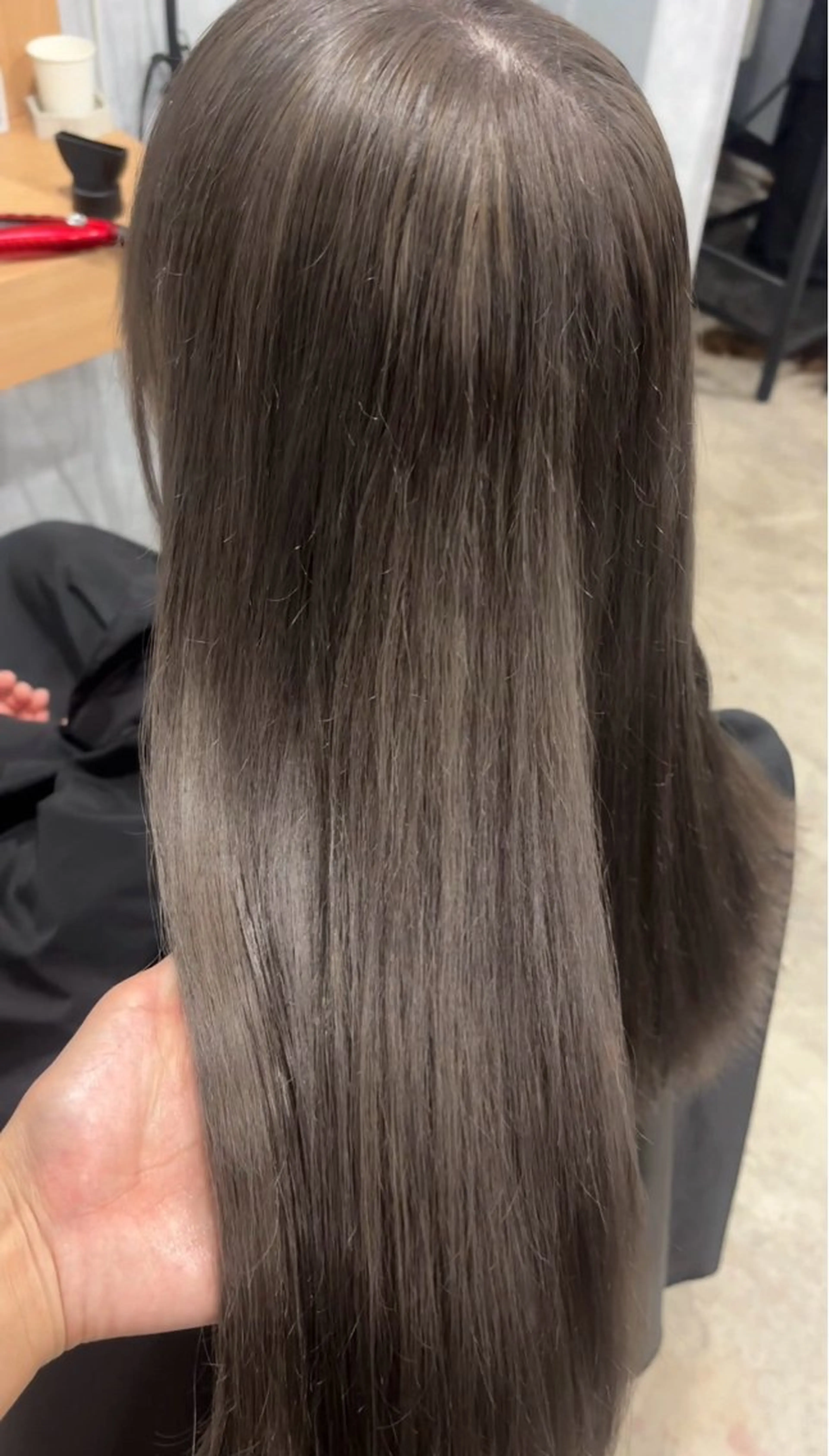 ロング カラー カット ヘアカラー トリートメント 🌐NATSUMI 🌐【寒色カラー】のヘアスタイル