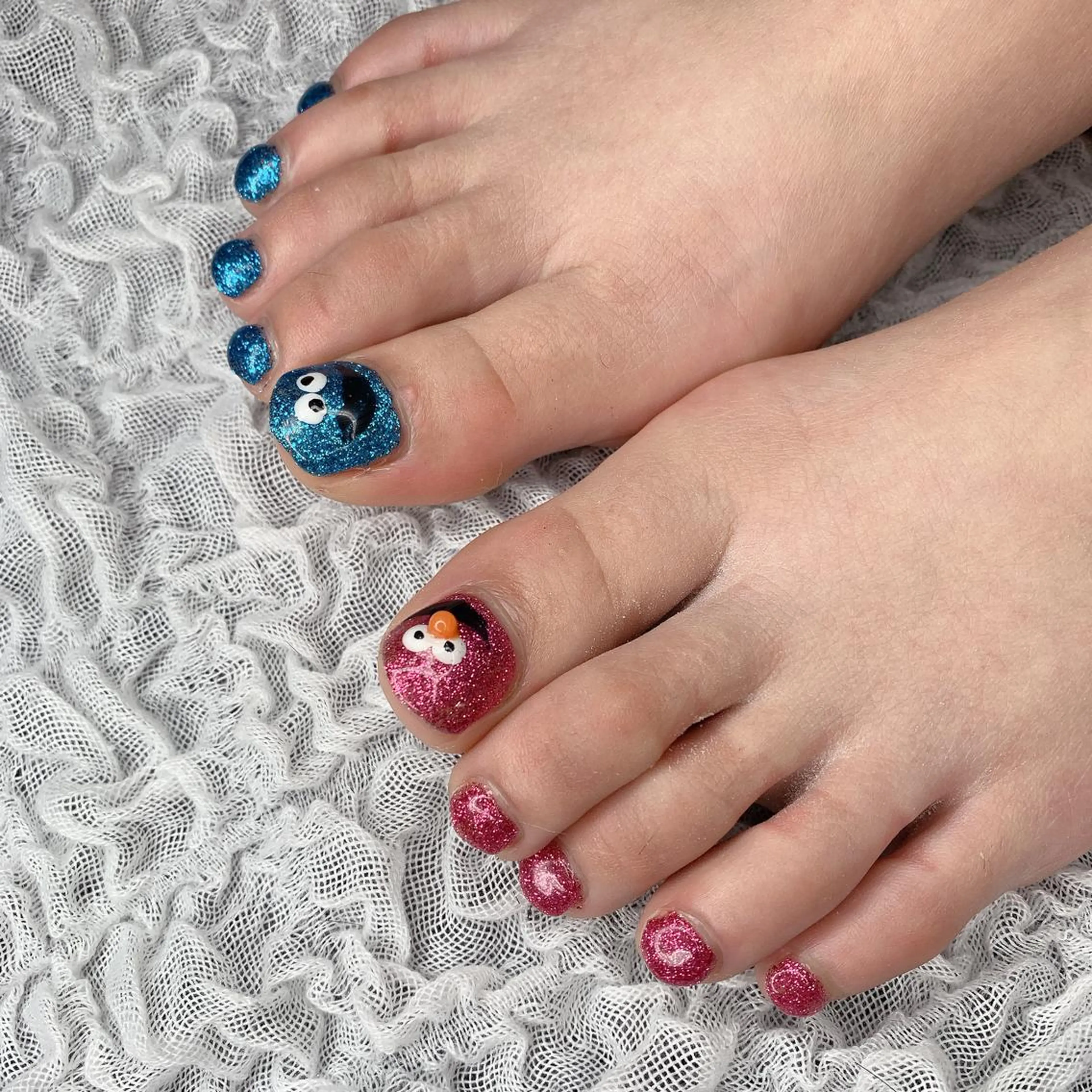 ネイル フットネイル AOI✩⡱ y2kネイルのネイルデザイン