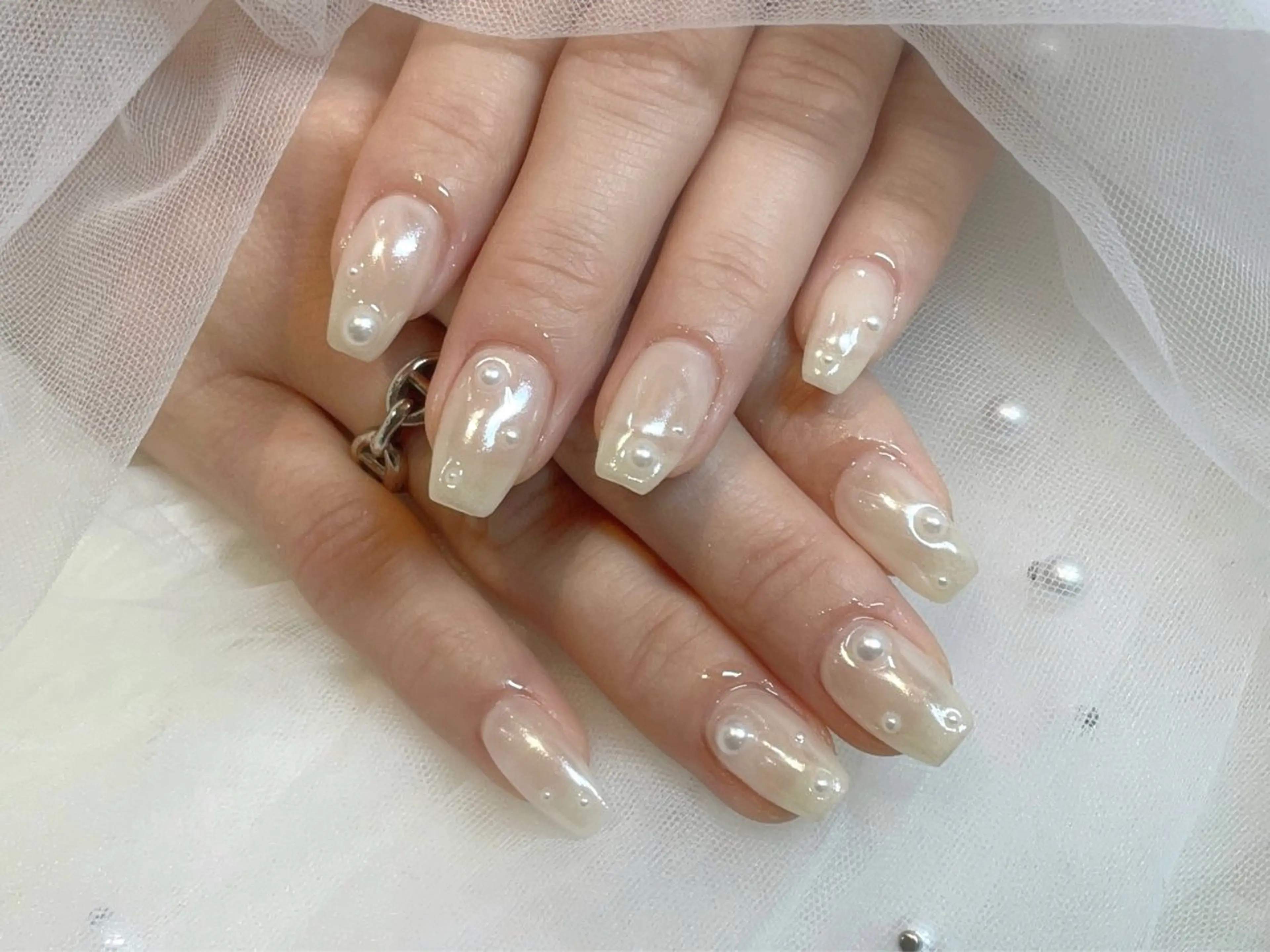 ネイル ミラーネイル ハンドネイル ANDY💫 KANONのネイルデザイン