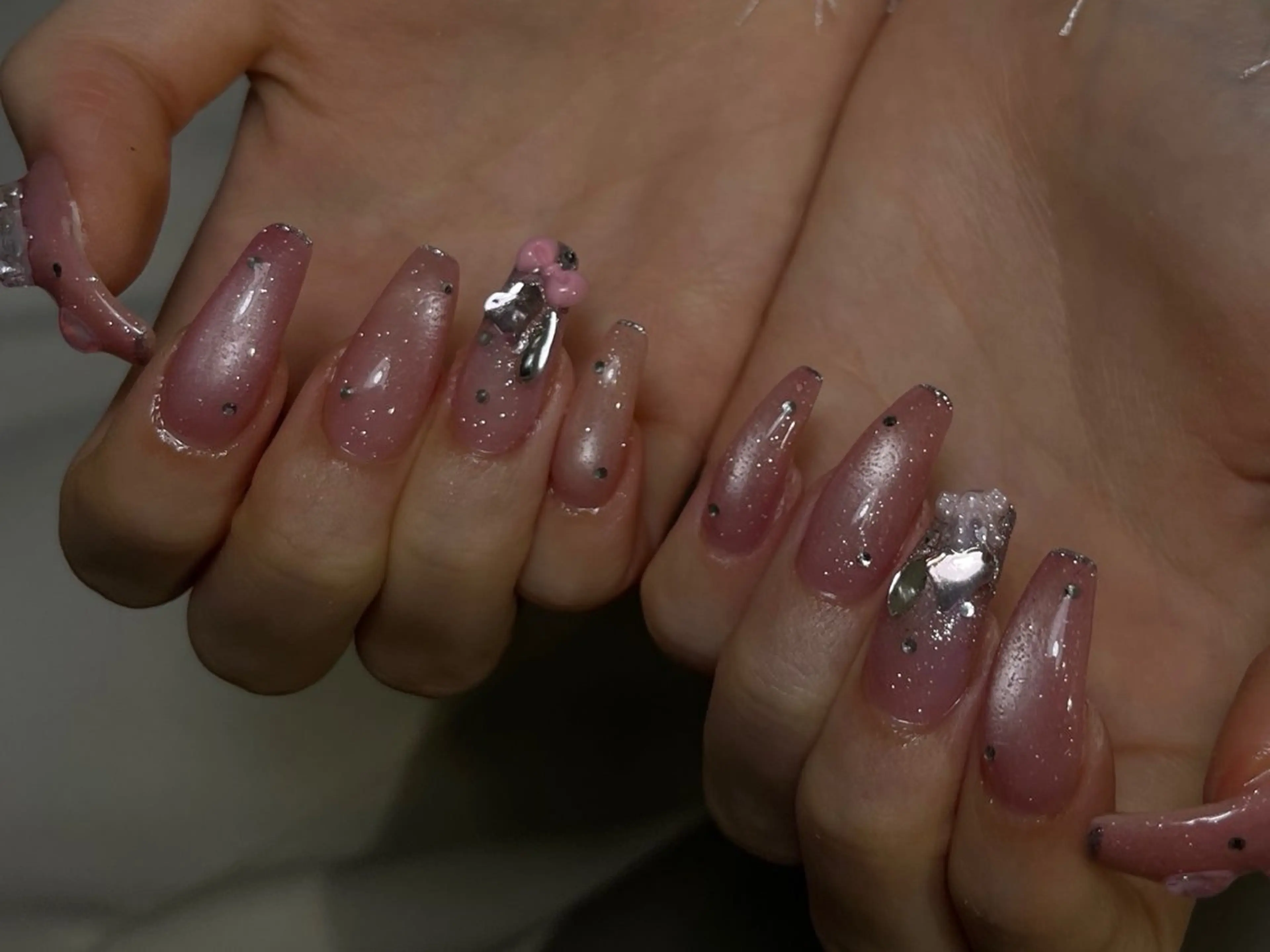 ネイル ハンドネイル ハンドケア nail salon kukuna所属・ワンホン/韓国 nail 大阪アメ村のネイルデザイン