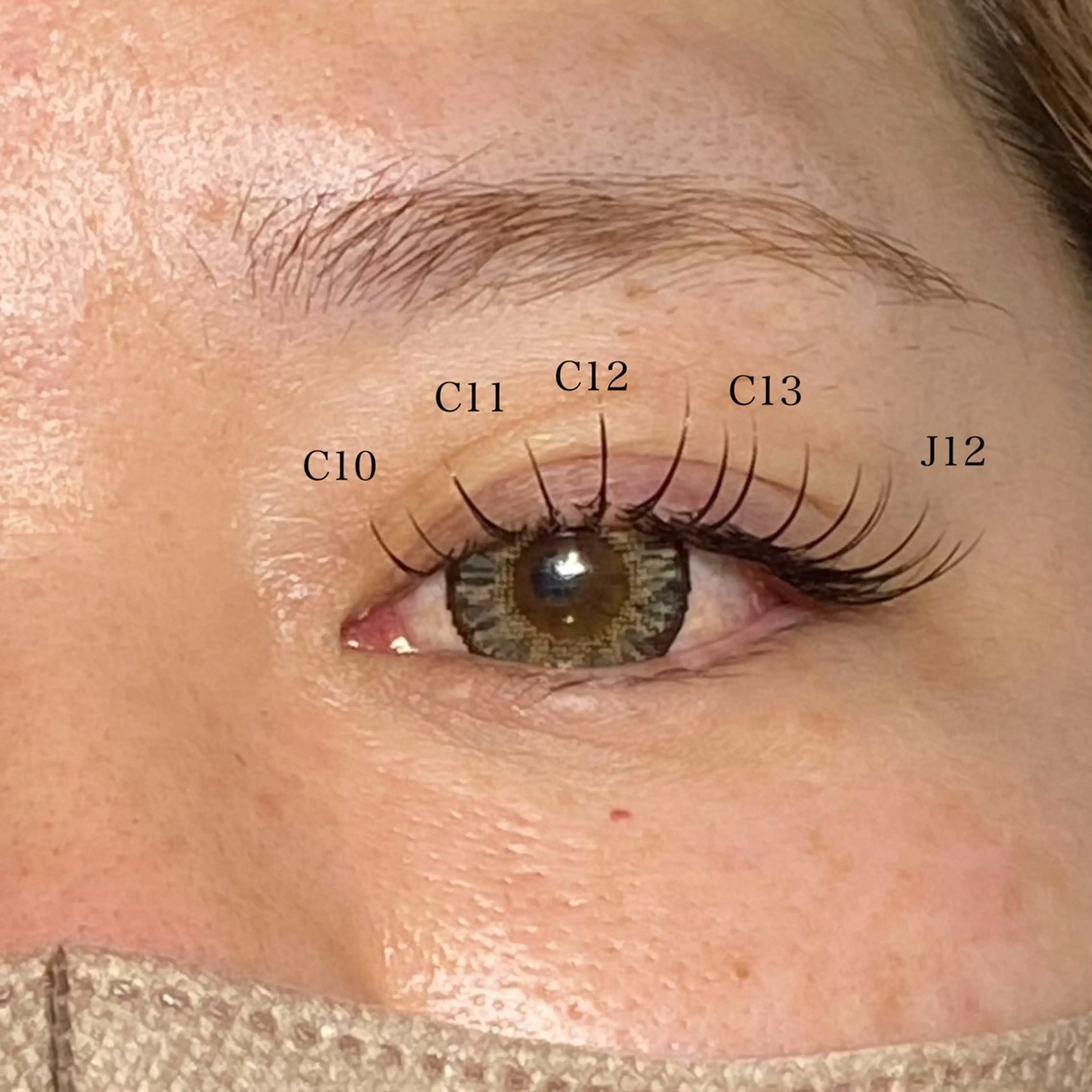 マツエク・マツパ マツエク Veil chihiroのマツエク・マツパデザイン