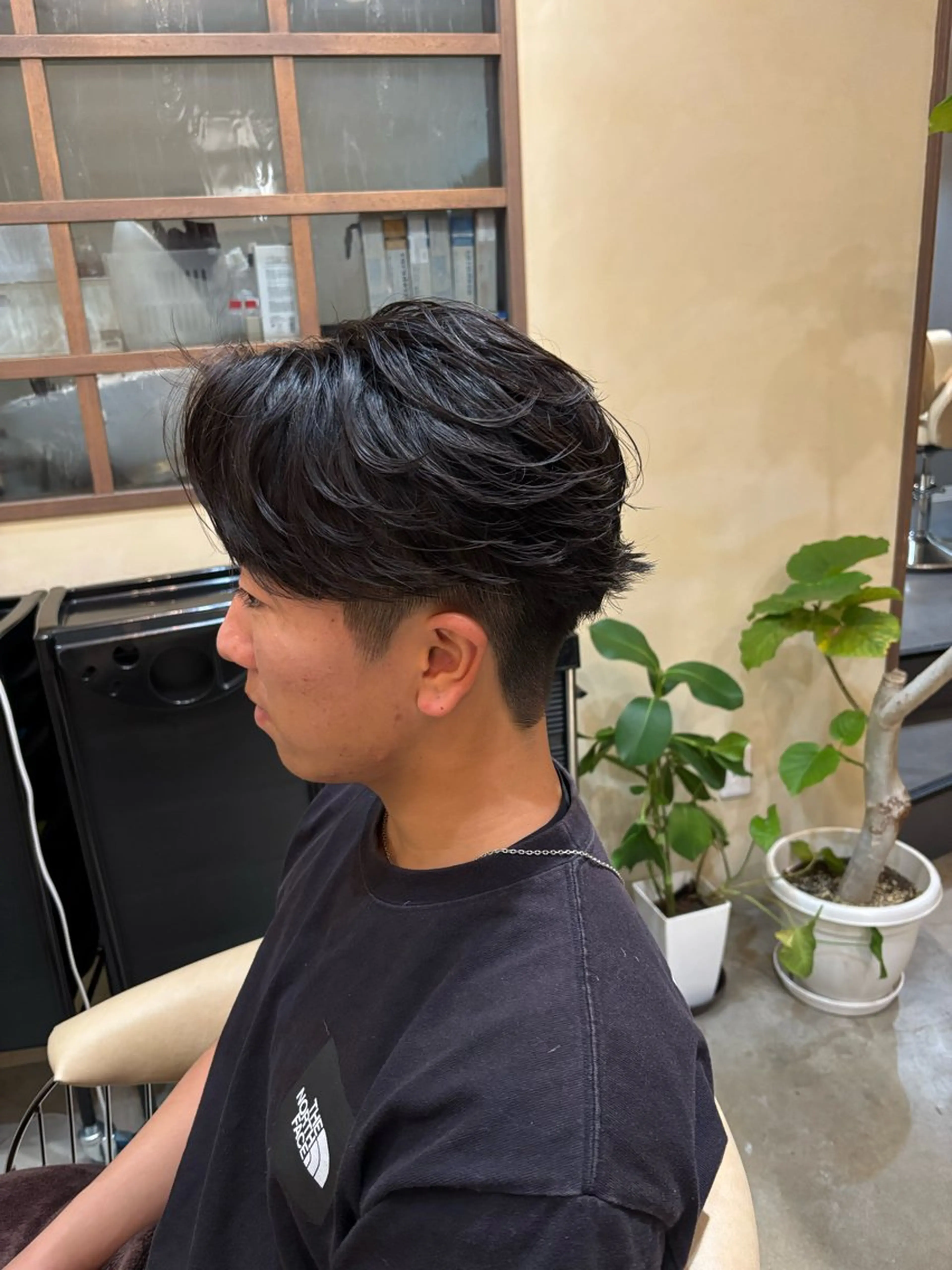 ショート メンズ カット パーマ 鹿児島 TSUBASAのヘアスタイル