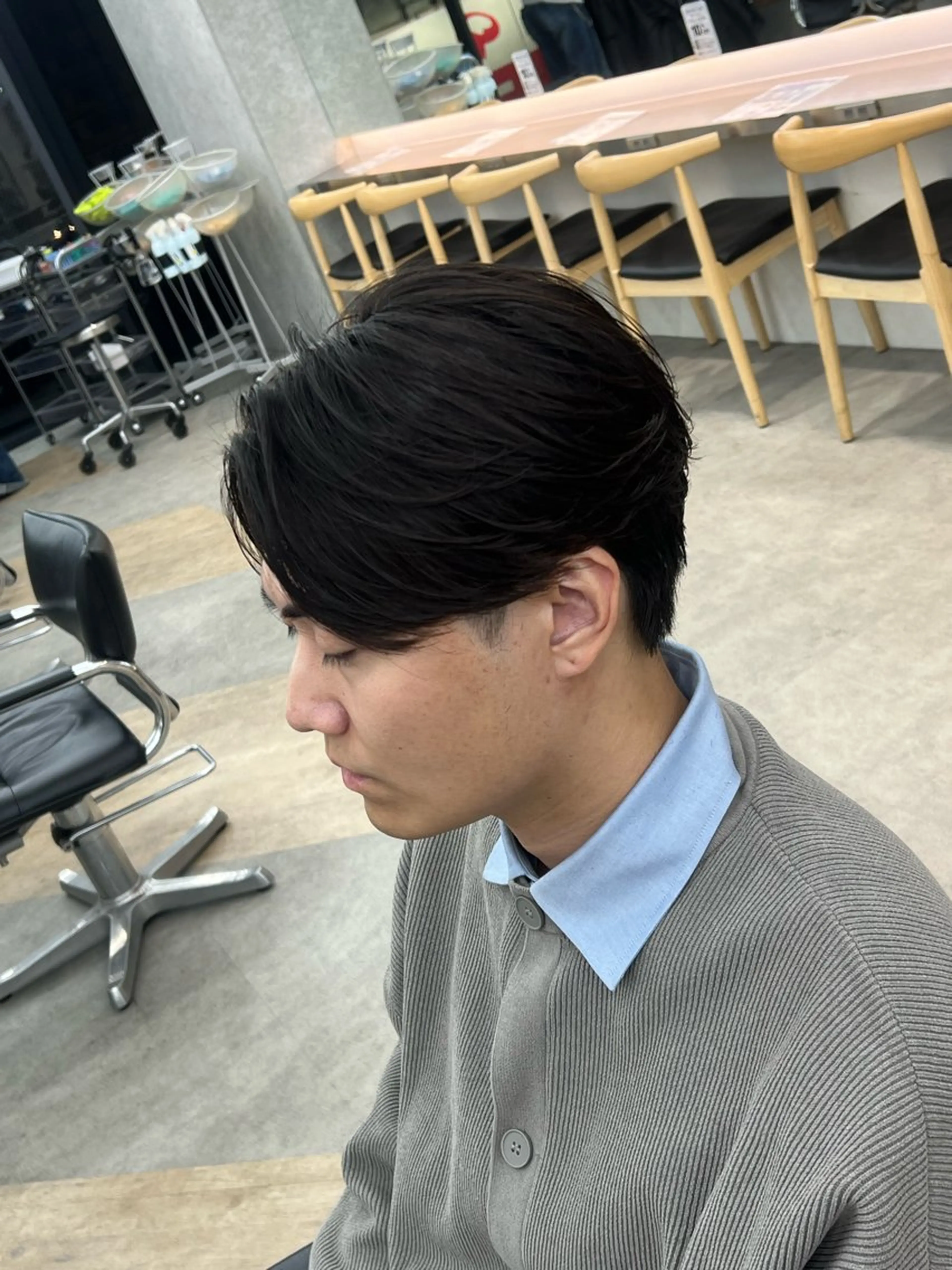 パーマ カット パーマ 🌀ソヘル/シャドウ ✨/メンズパーマ/栄のヘアスタイル