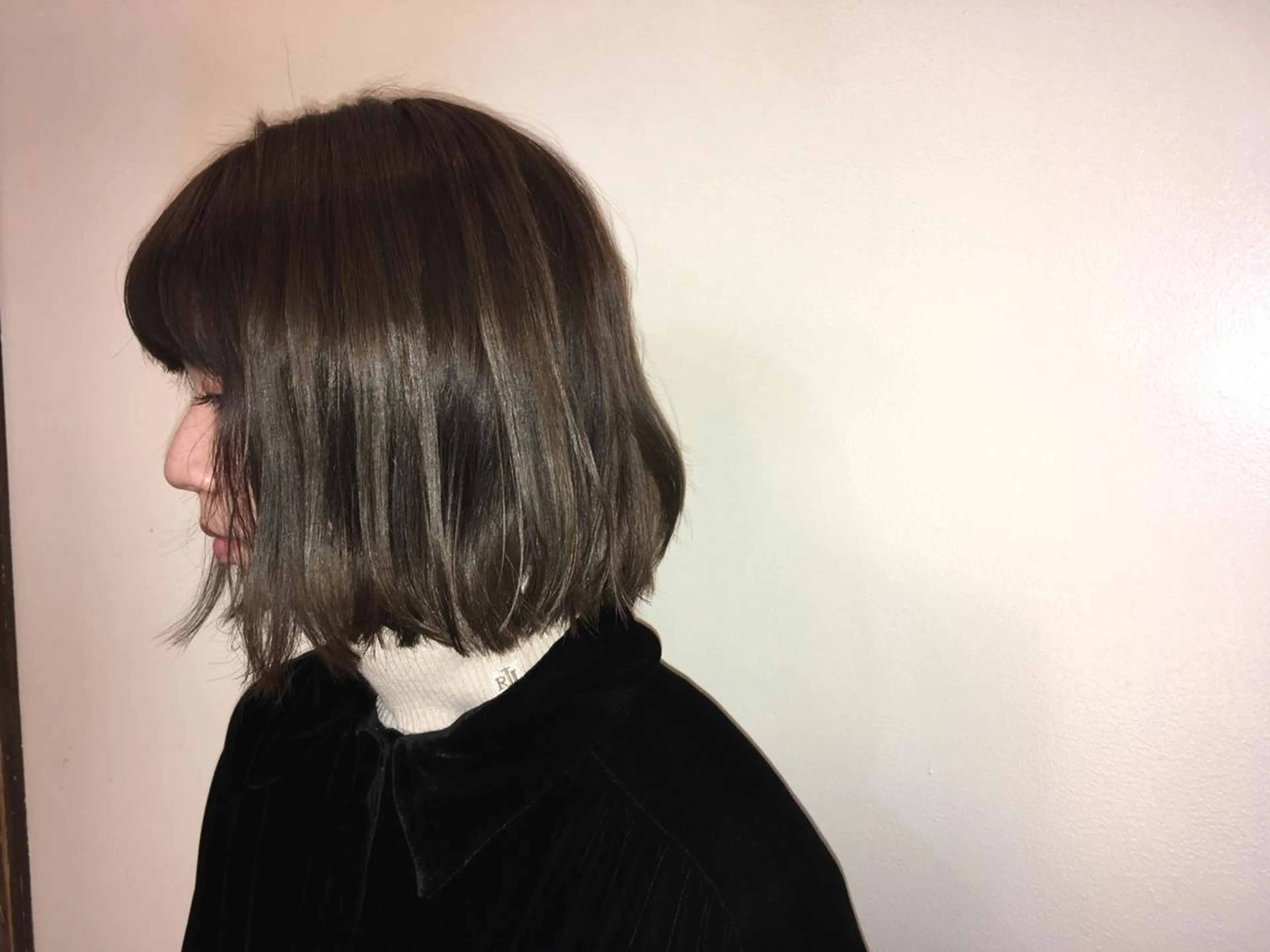 ショート カラー グレージュ Lagom(ラゴム) なかだのヘアスタイル