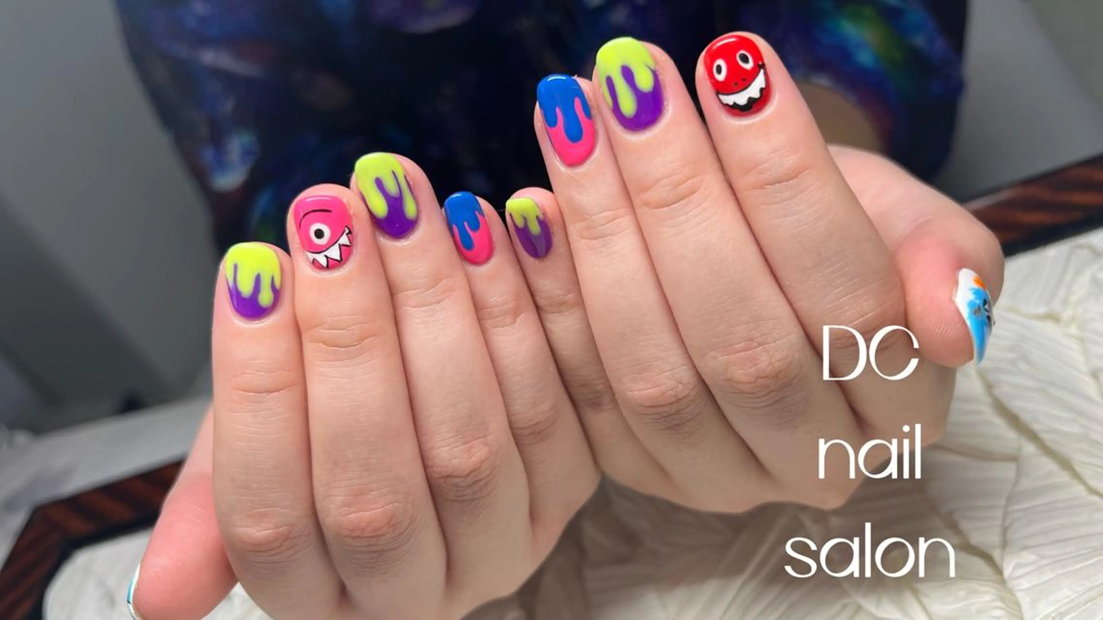 アート放題コース（手描きアート、ぽこぽこ、立体デザイン）の写真