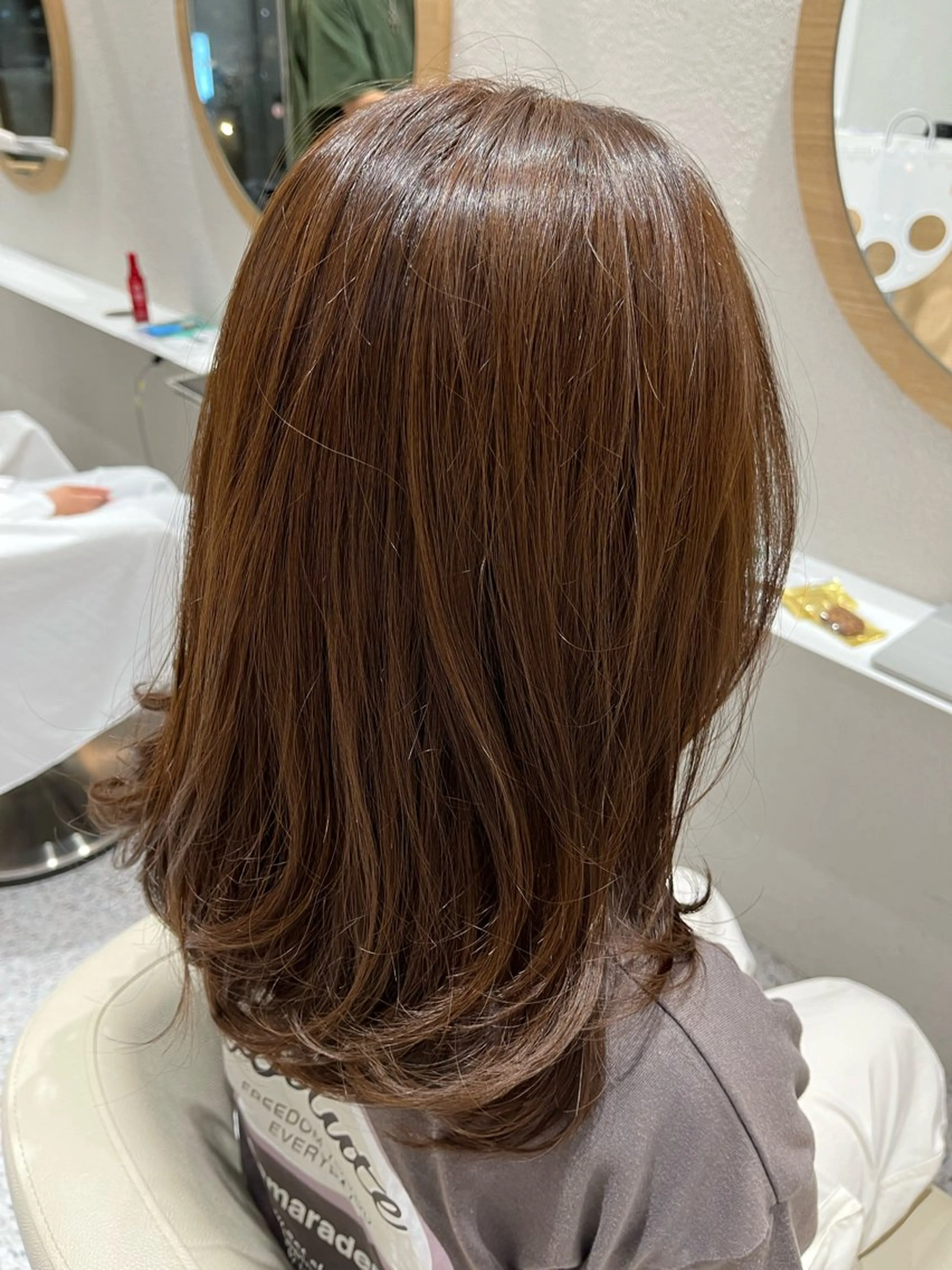 ミディアム Legit 海老名所属・髪質改善💫カラー/ 縮毛矯正✨特化美容師のヘアスタイル