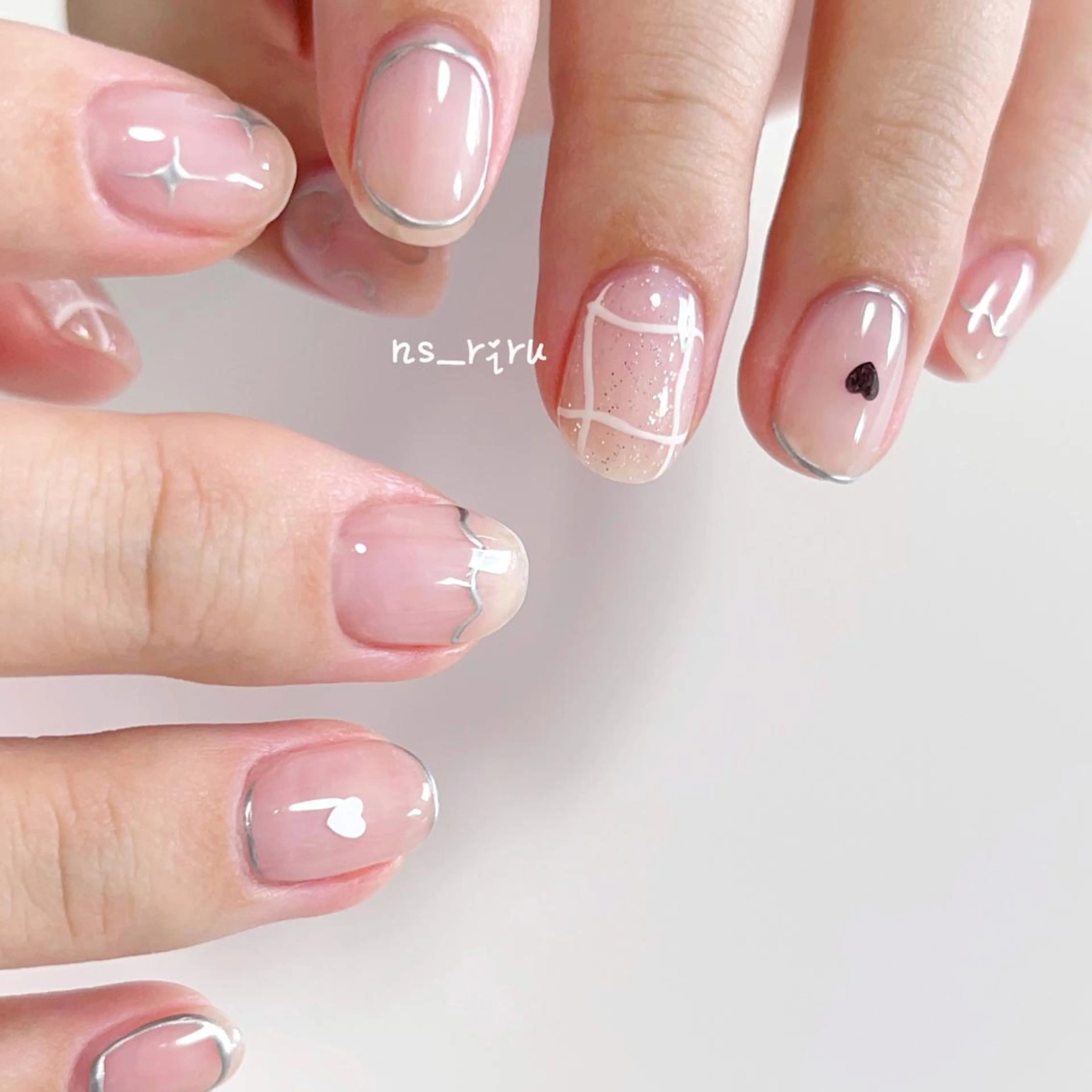 ネイル Nail salon - riru -所属・ネイリスト Nokaのネイルデザイン