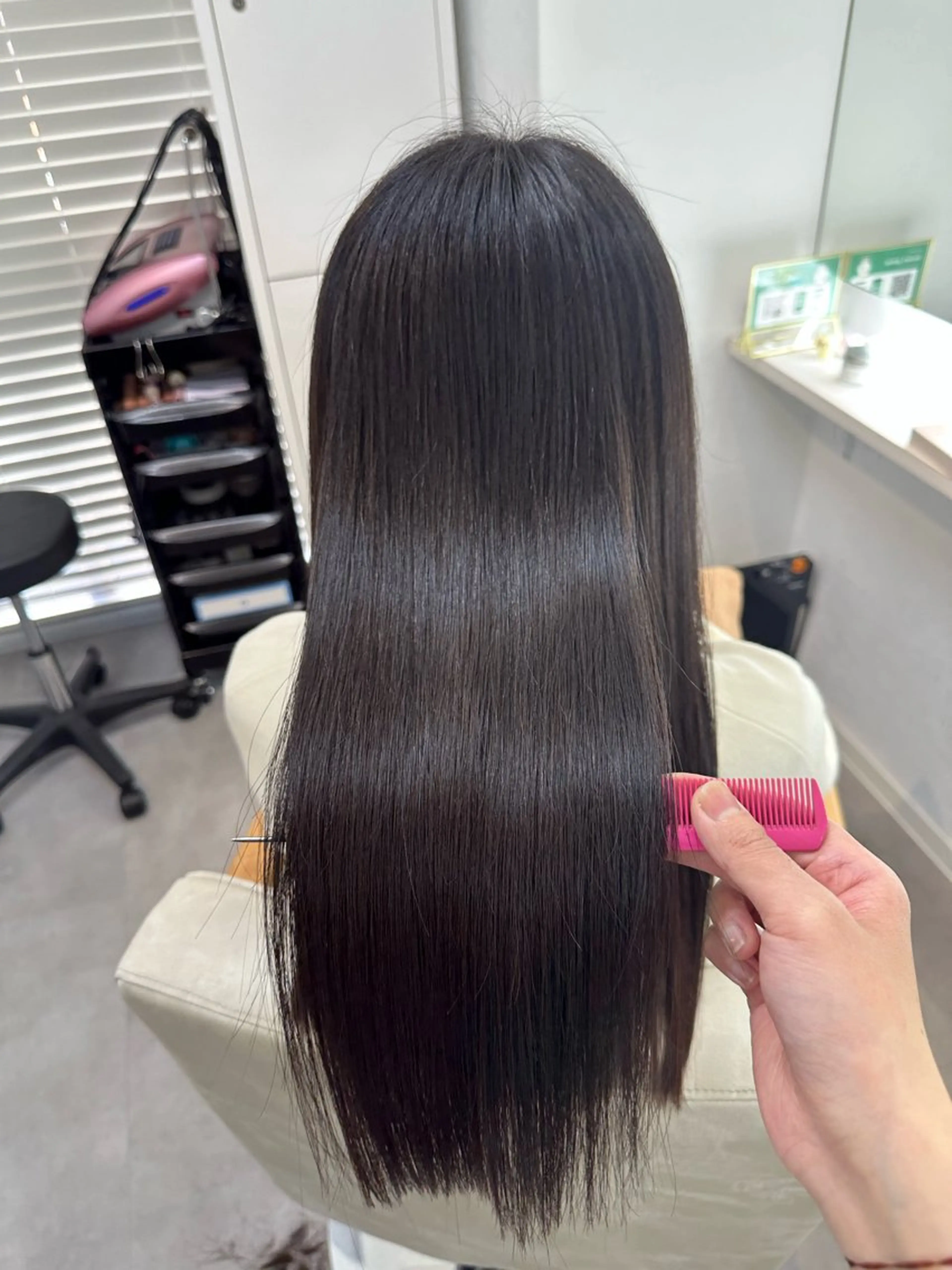 ロング トリートメント カット ヘアカラー トリートメント 甲斐 飛鳥のヘアスタイル