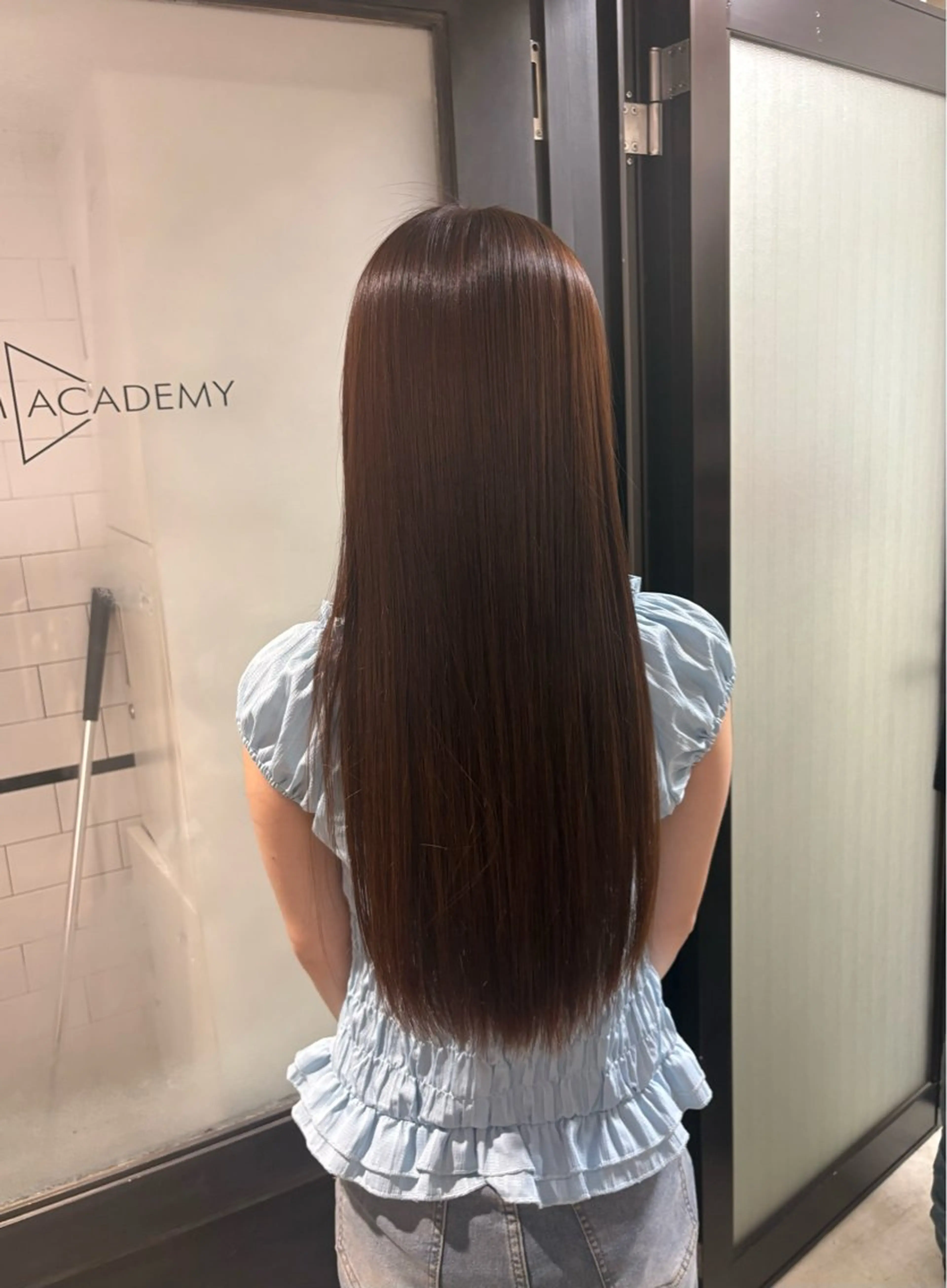 ロング ALBUM ACADEMY 清水のヘアスタイル