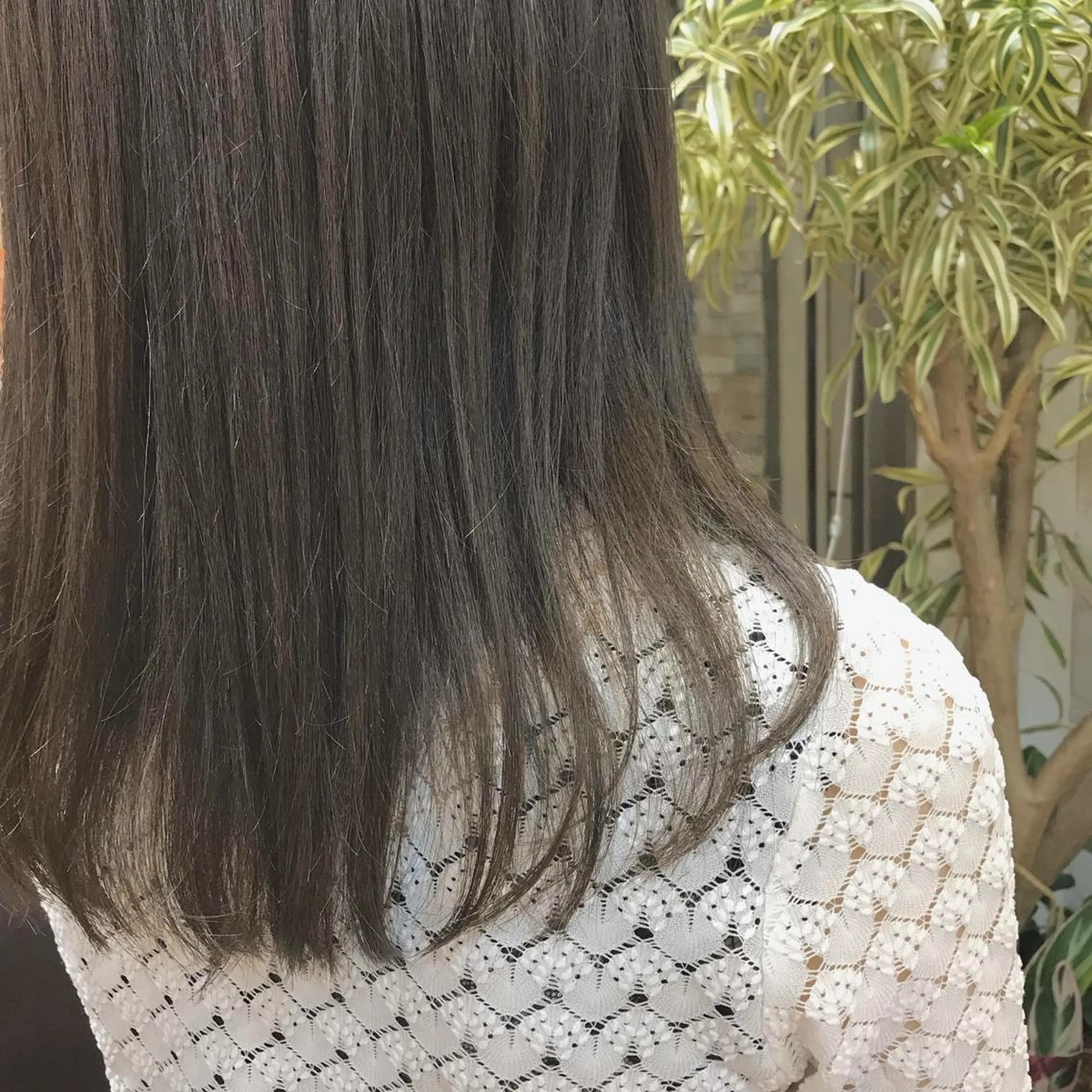 ミディアム カラー 🥛洒落髪小顔cut なら龍崎🥛のヘアスタイル