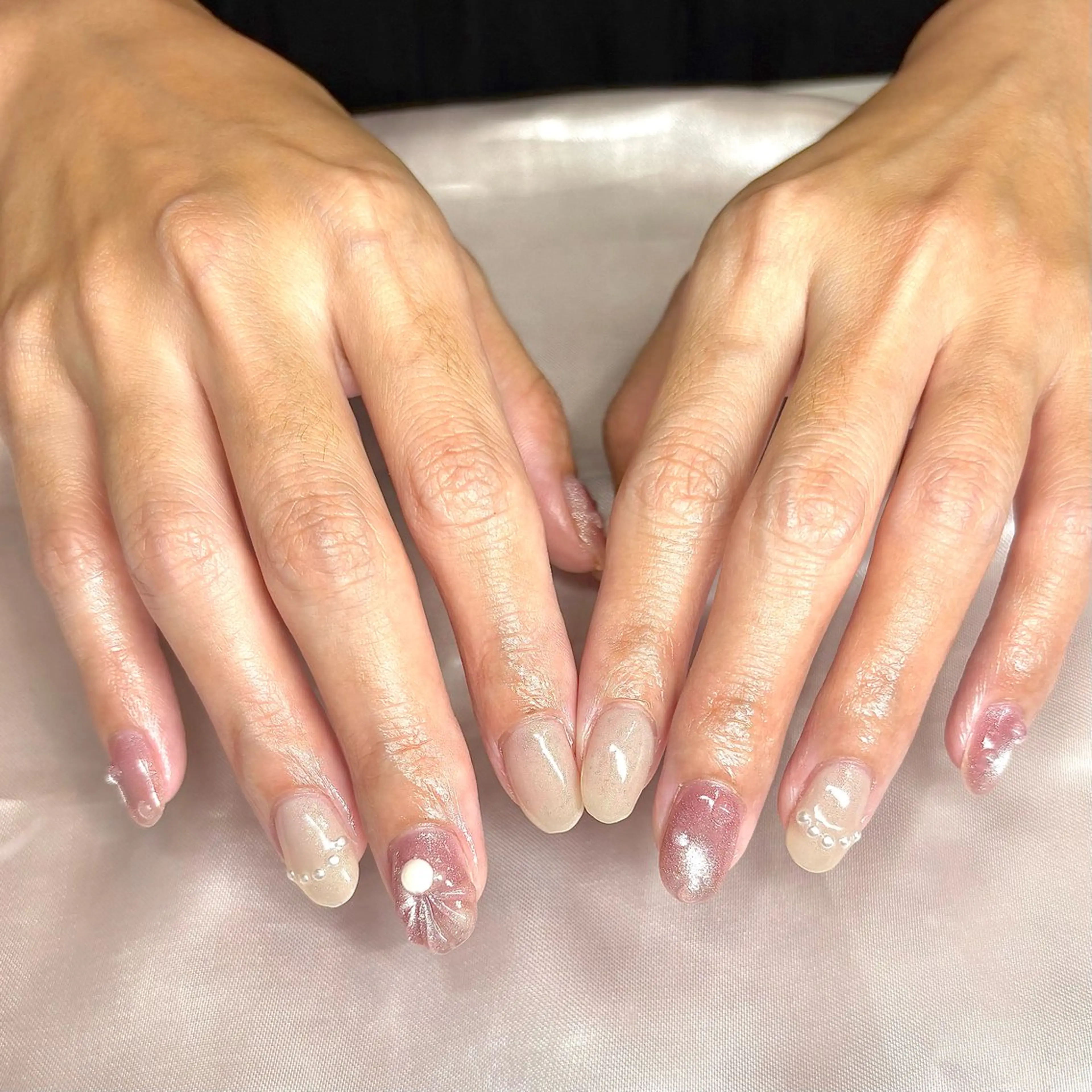 ネイル アートネイル シンプルネイル ハンドネイル フットネイル 小林 玲奈のネイルデザイン