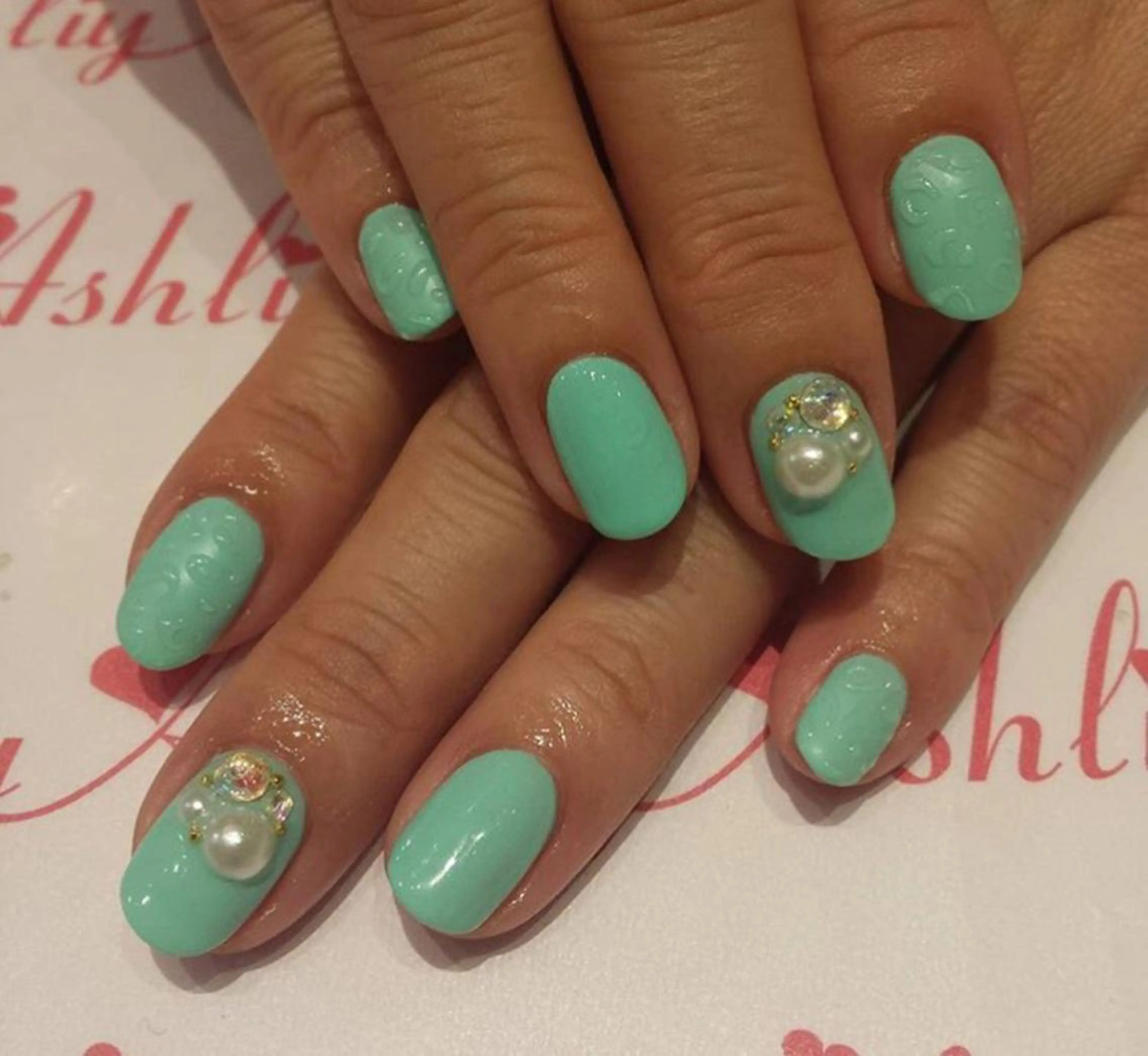 ネイル ショートネイル Ashliy大宮☆ アシュリーのネイルデザイン