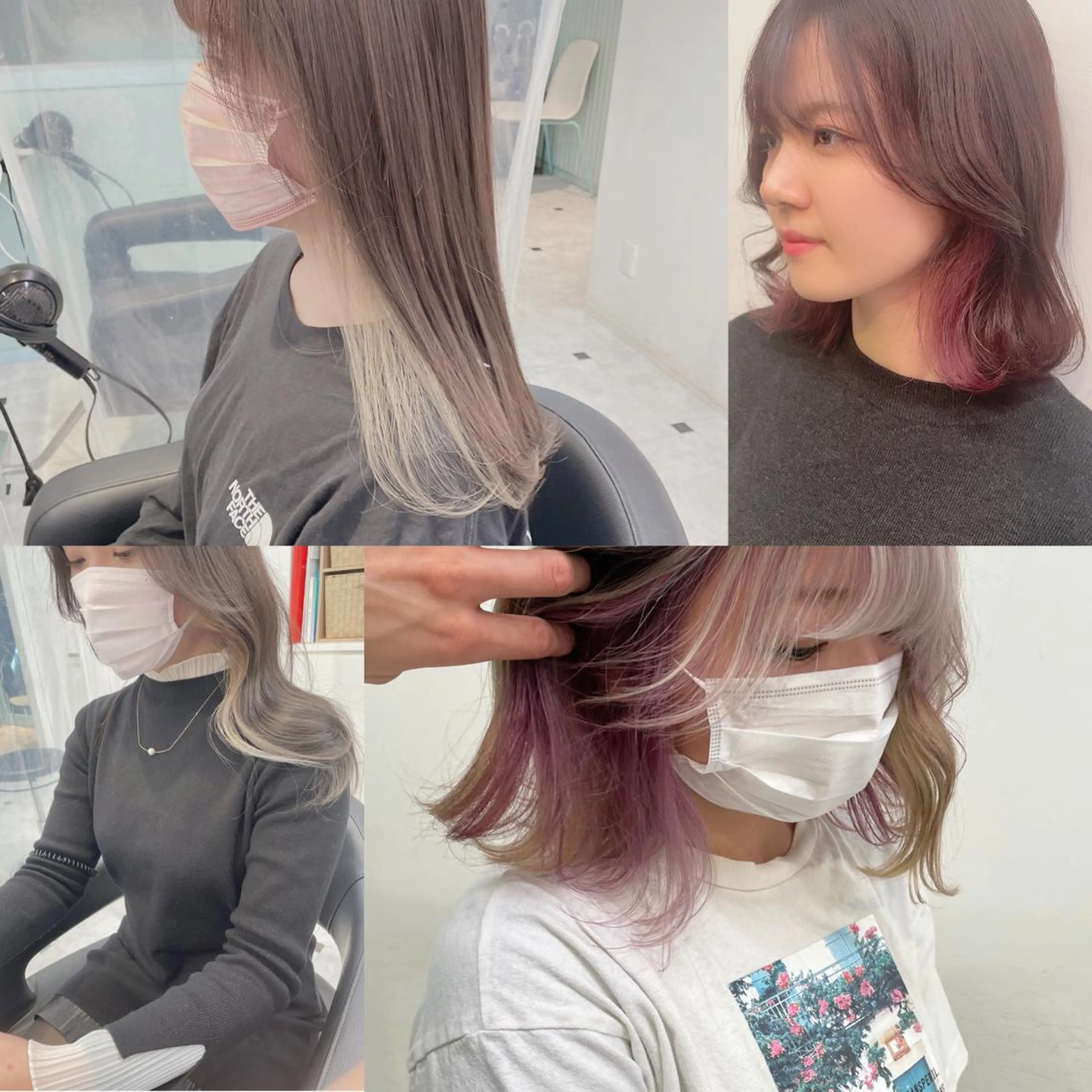 ミディアム ヘアカラー トリートメント サロウィン新宿三丁目East所属・💕冬モテ×上品色気 モテヘア💕山田航介のヘアスタイル