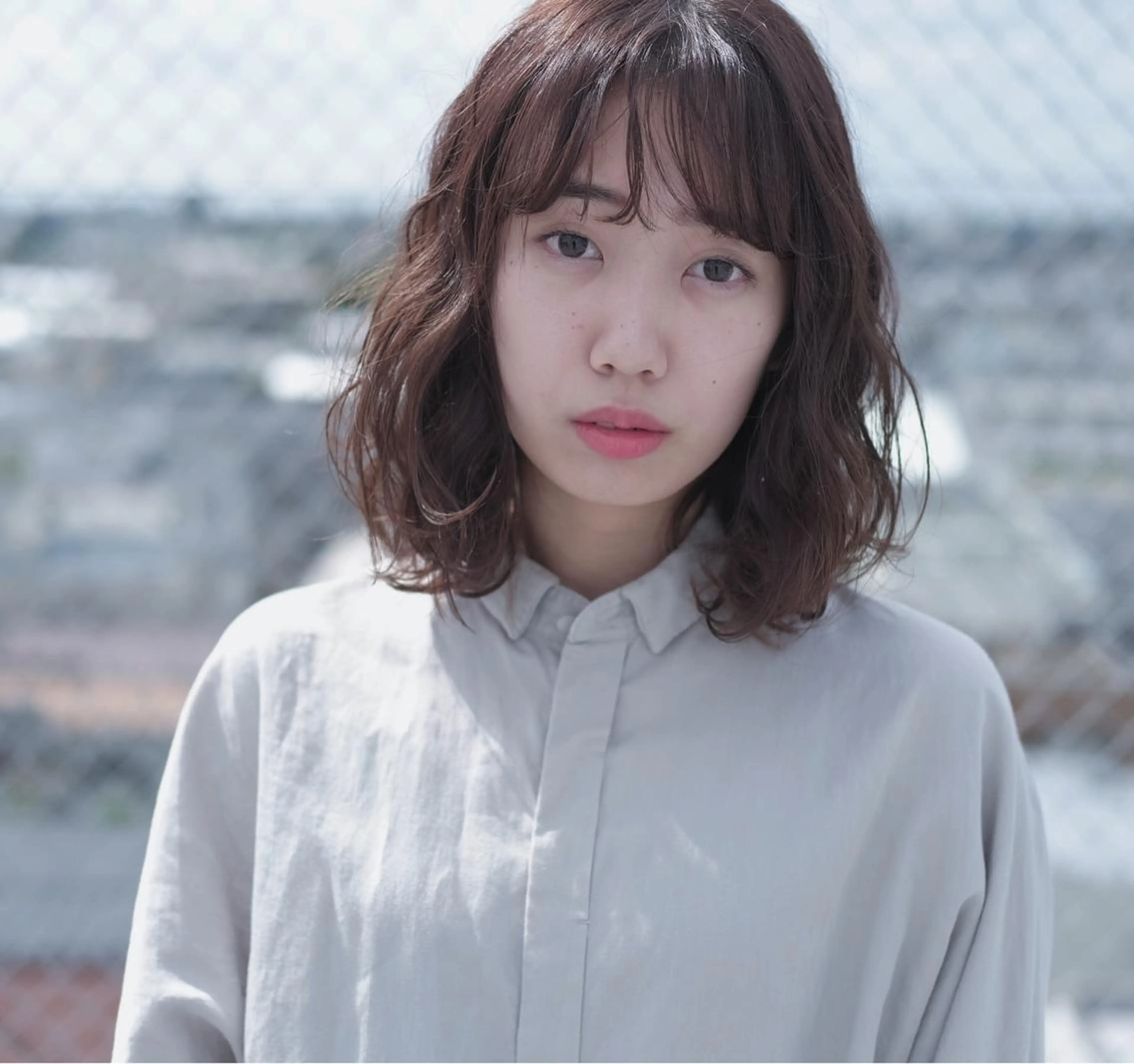 ミディアム カラー ヘアアレンジ 🌙FLYCKA ☀️縮毛矯正のヘアスタイル