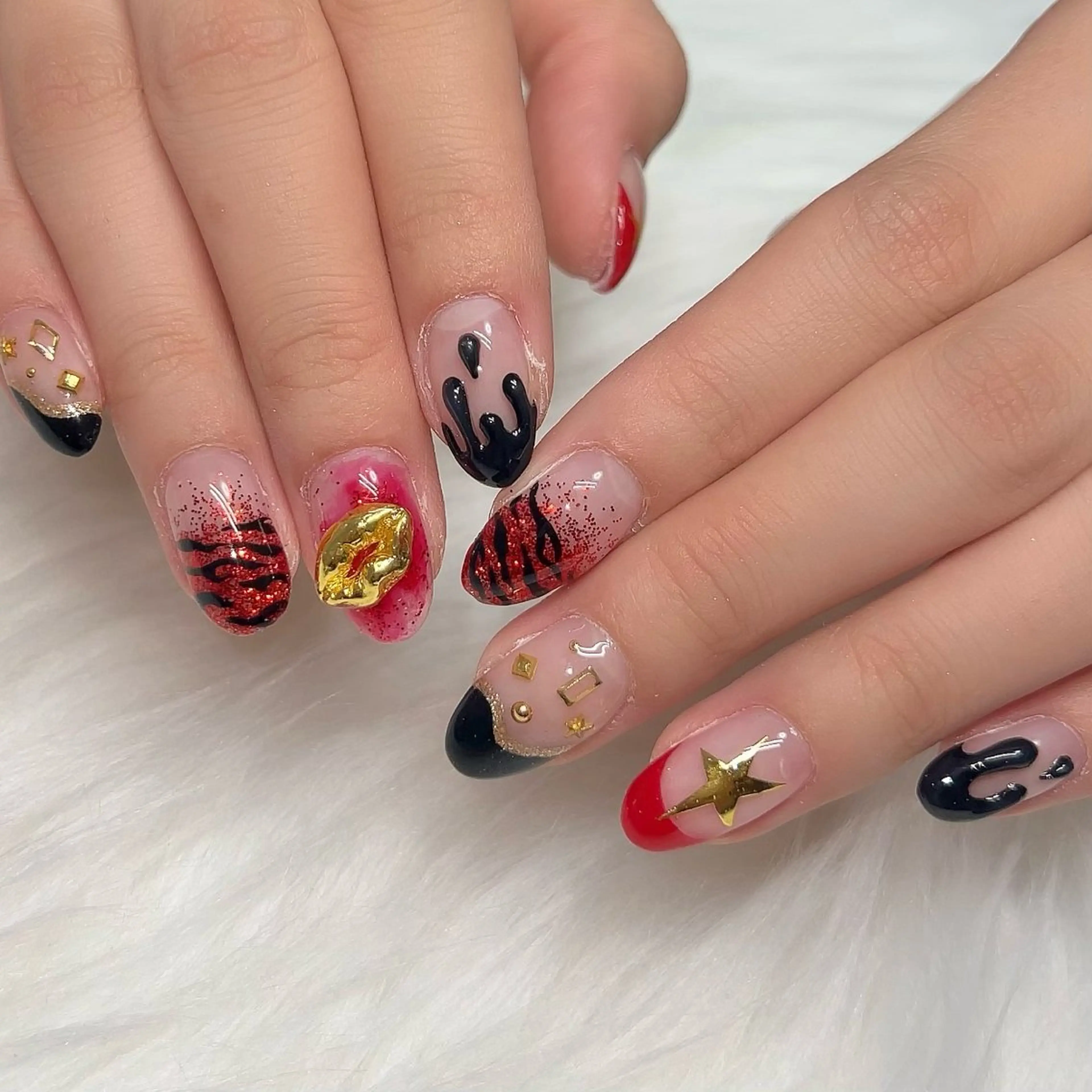 ネイル ハンドネイル 【Yappy🌈】 💖P-tanaのネイルデザイン