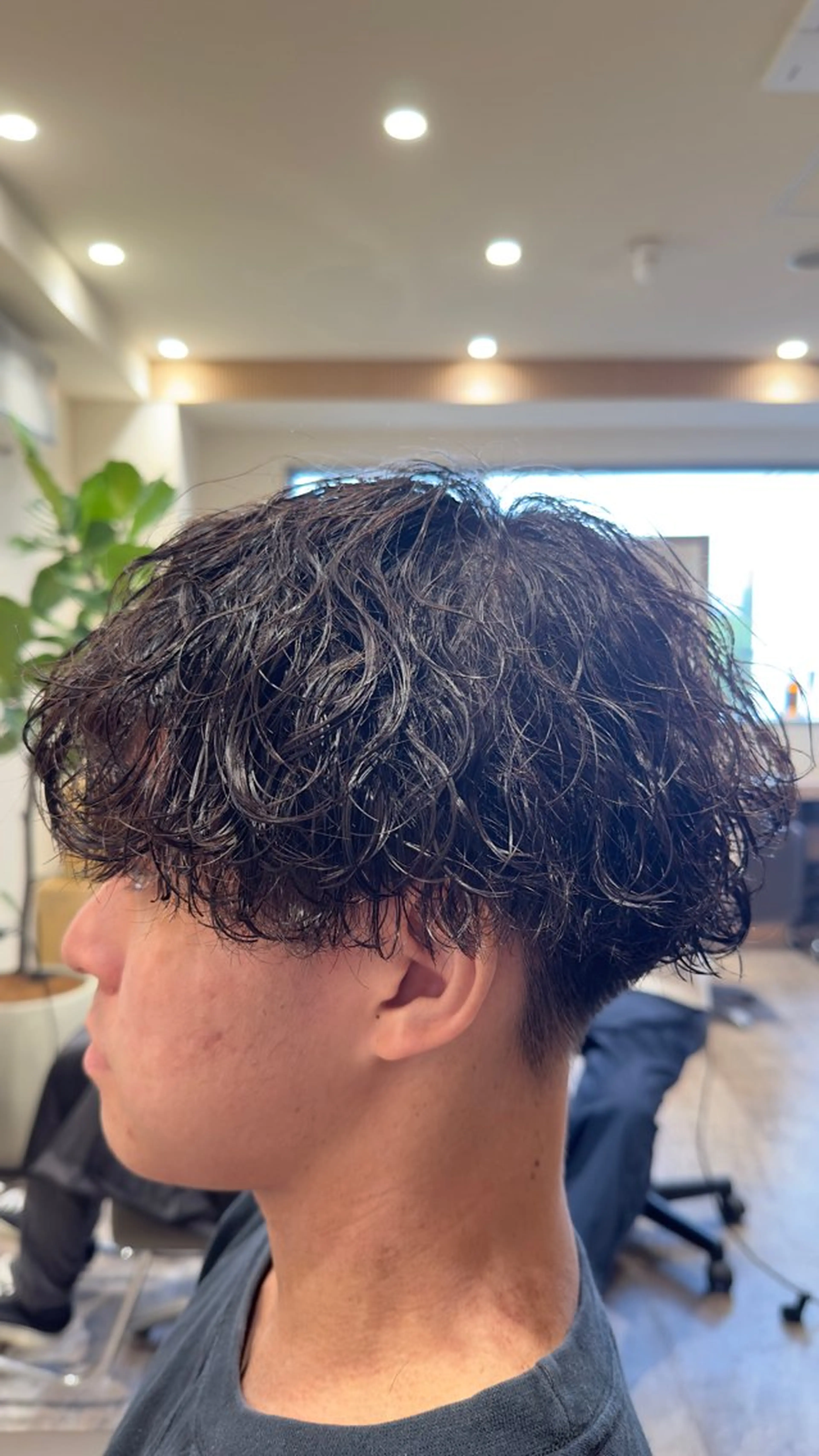 パーマ メンズ 【メンズパーマ】比嘉 啓人のヘアスタイル