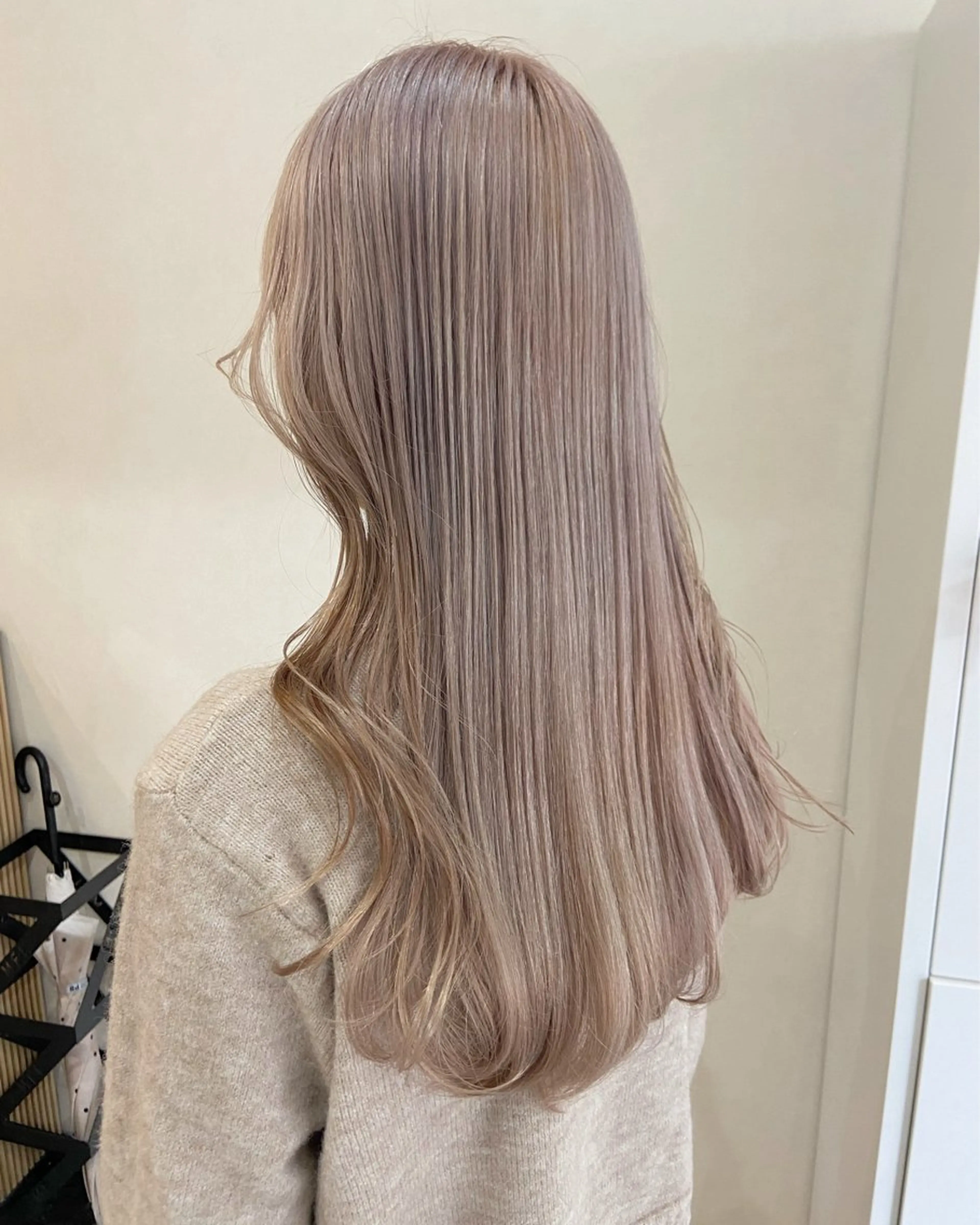 ロング カット ヘアカラー トリートメント ボブ/透明感カラー 🧸YUI❤️のヘアスタイル